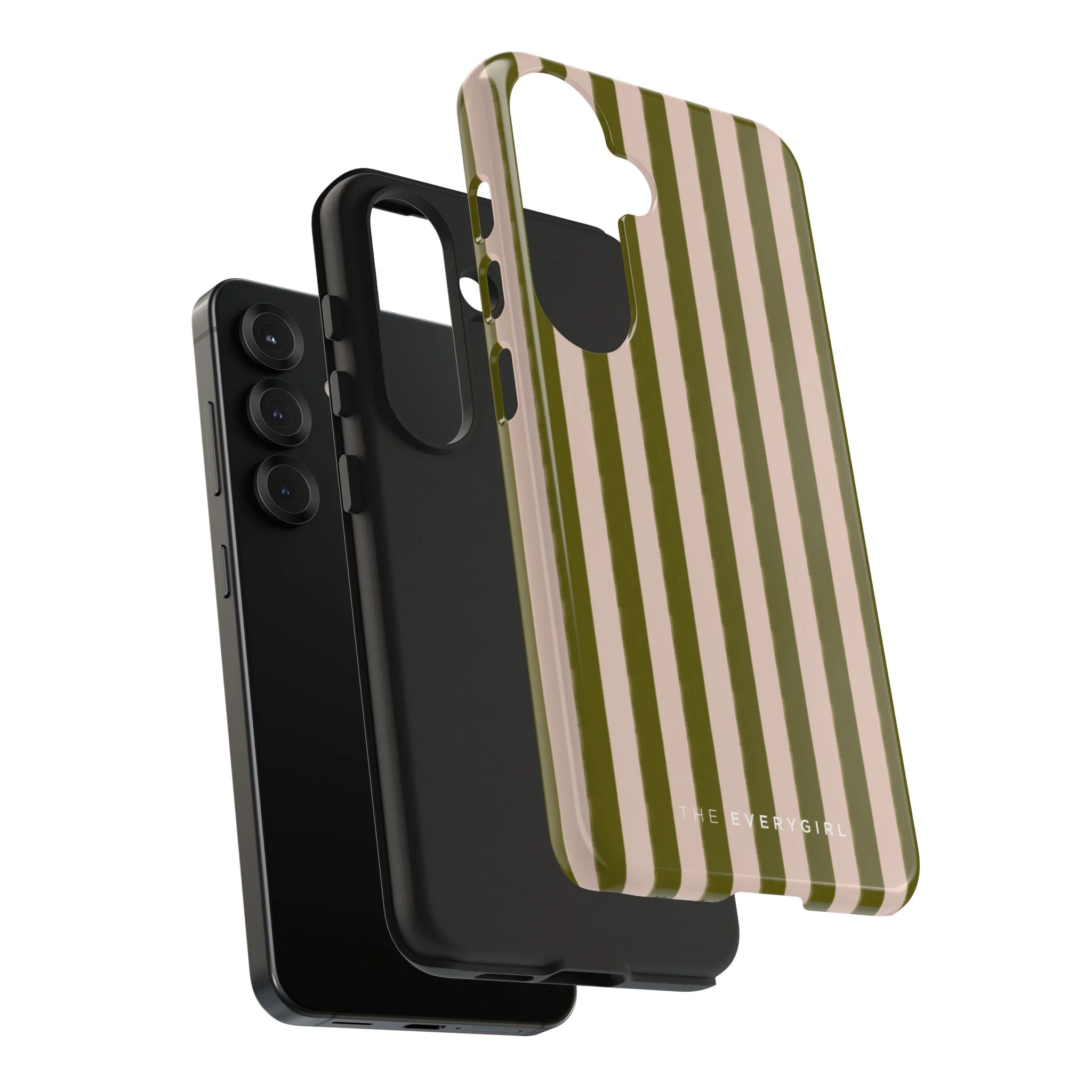 Green & Pink Stripes IPhone Case - Image 113