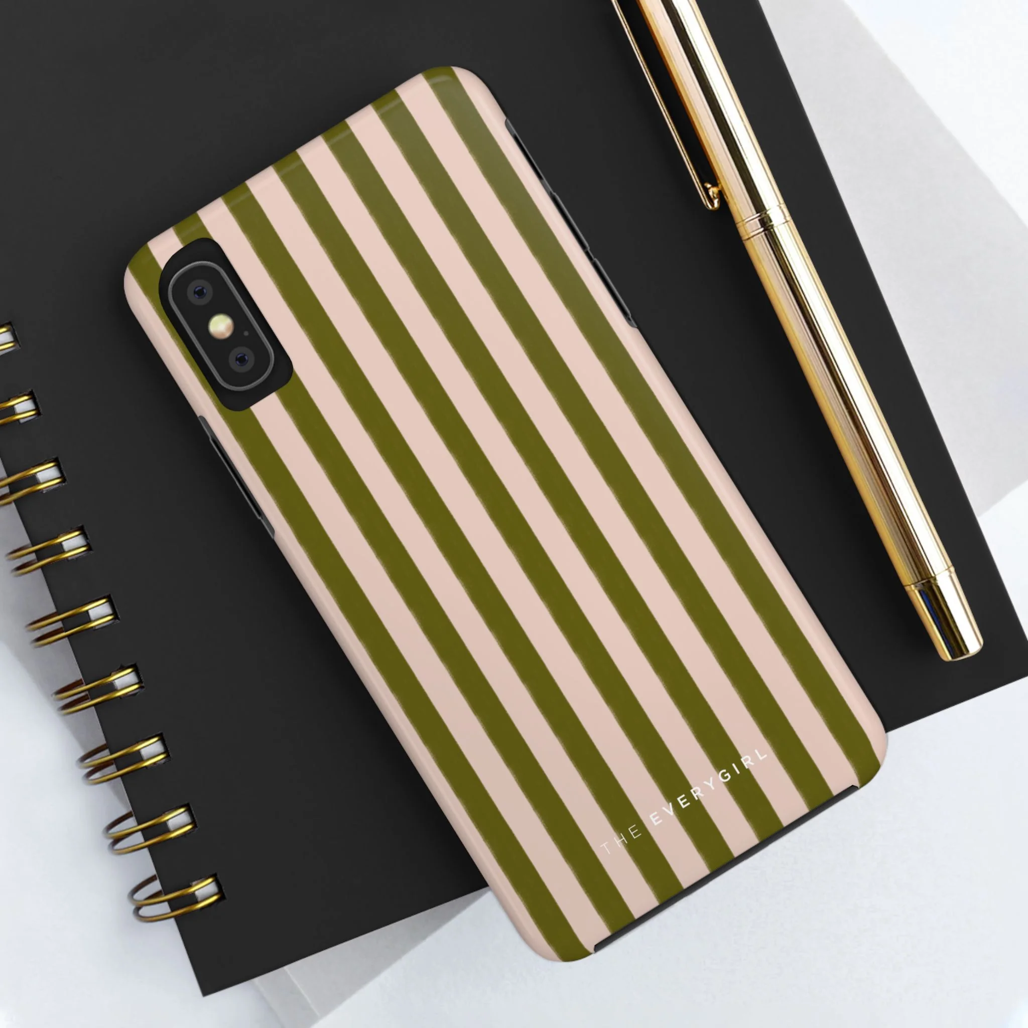 Green & Pink Stripes IPhone Case - Image 41