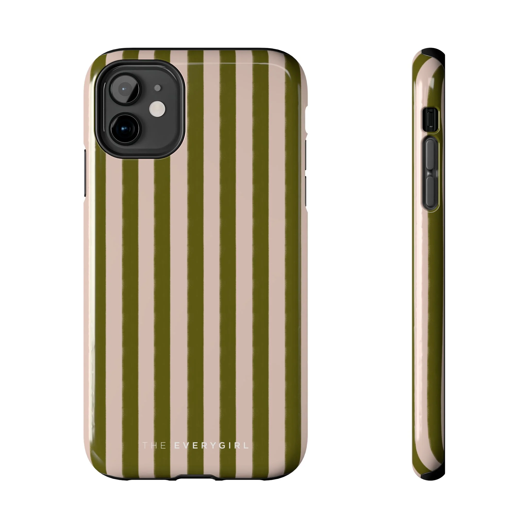 Green & Pink Stripes IPhone Case - Image 6