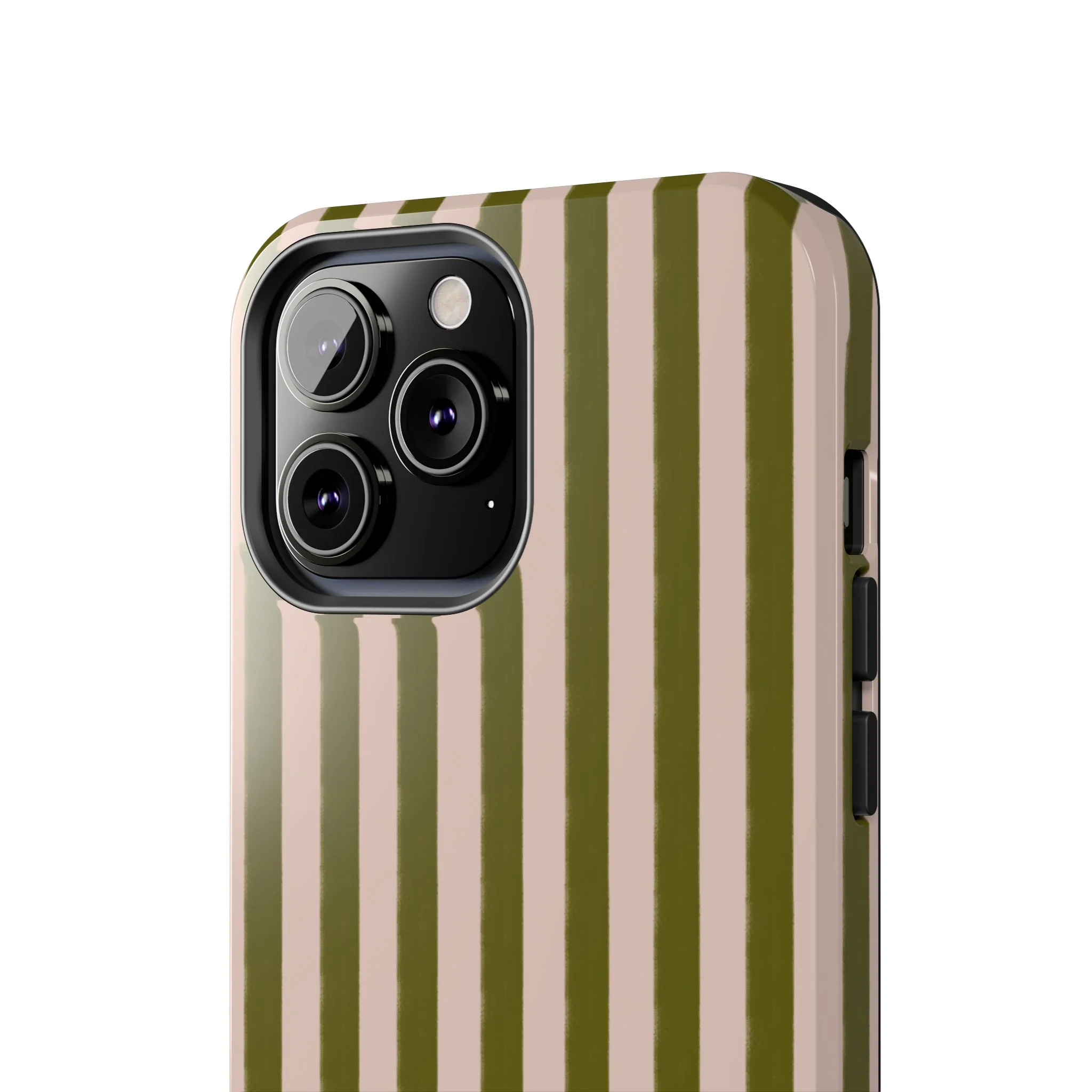 Green & Pink Stripes IPhone Case - Image 75