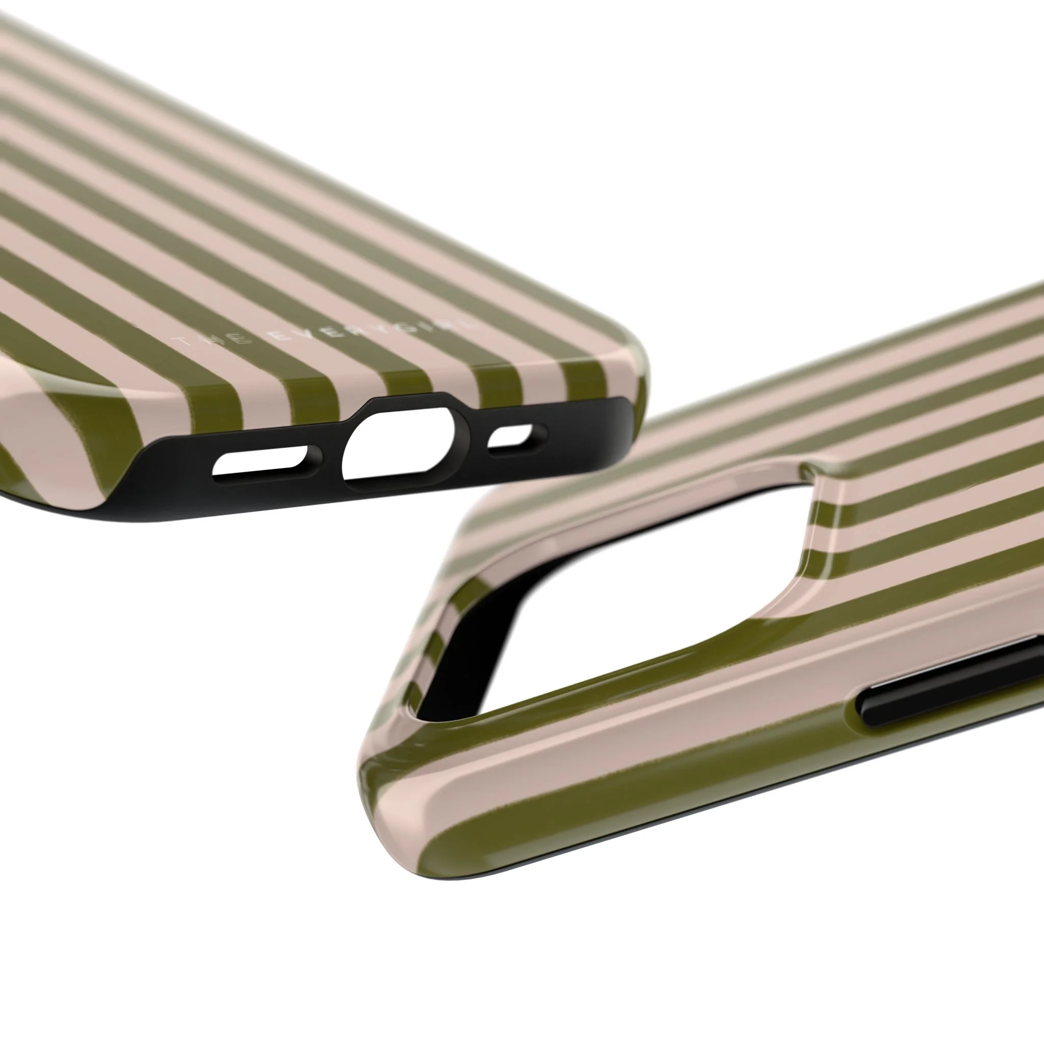 Green & Pink Stripes IPhone Case - Image 84