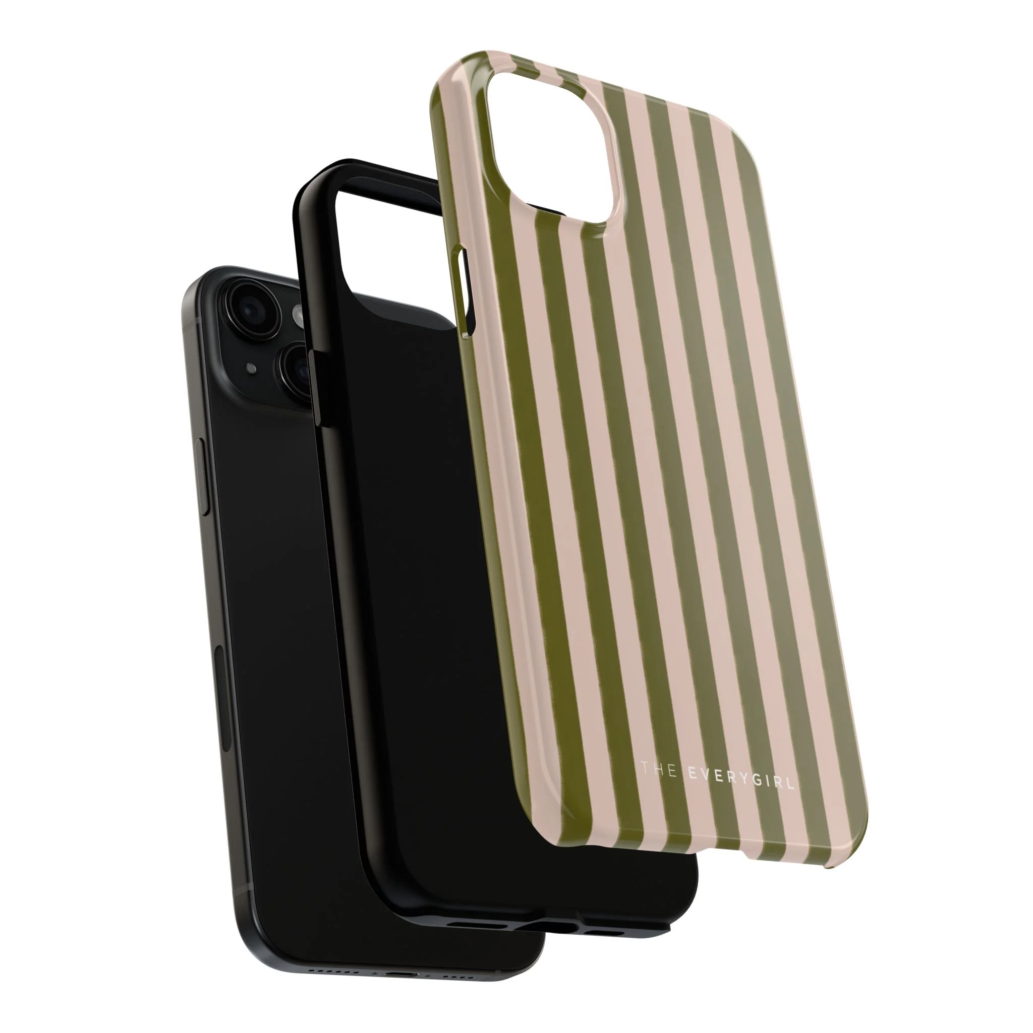Green & Pink Stripes IPhone Case - Image 88