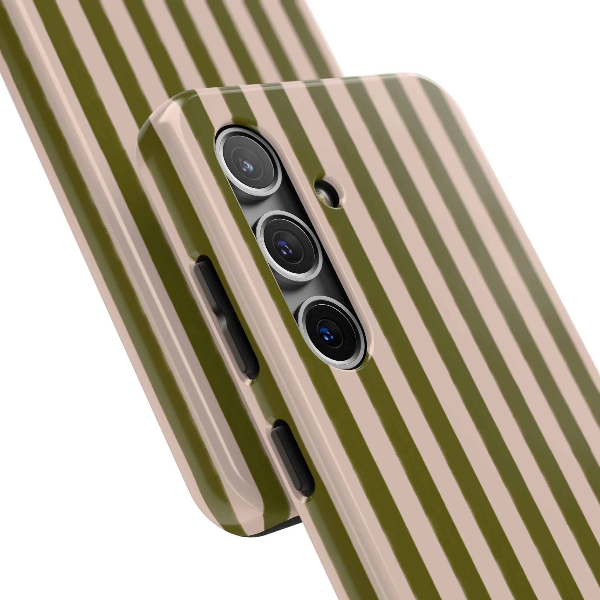 Green & Pink Stripes IPhone Case - Image 92