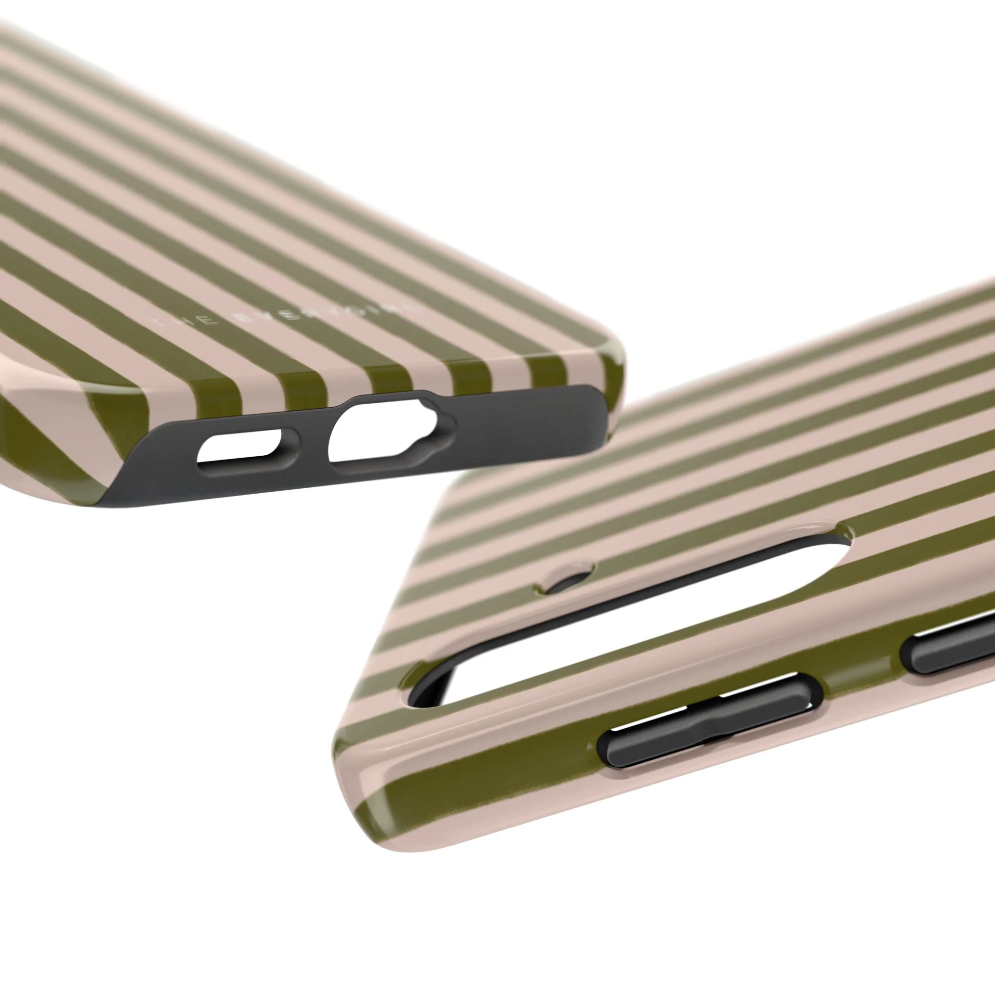 Green & Pink Stripes IPhone Case - Image 93