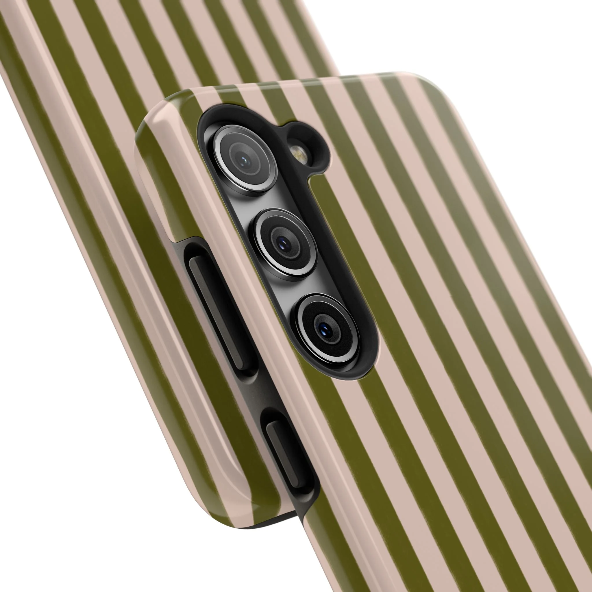 Green & Pink Stripes IPhone Case - Image 95