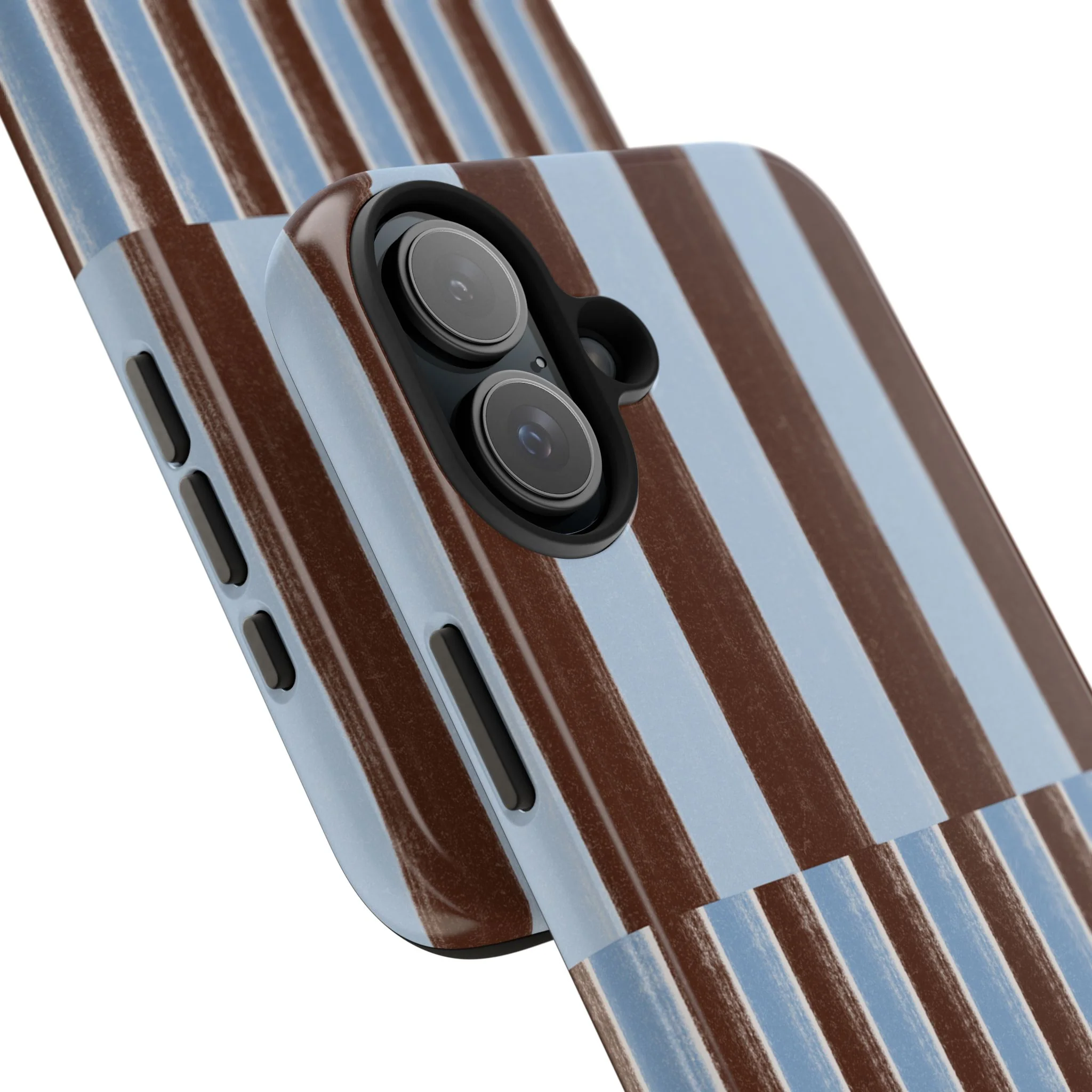 January Blue & Brown Phone Case - Image 100