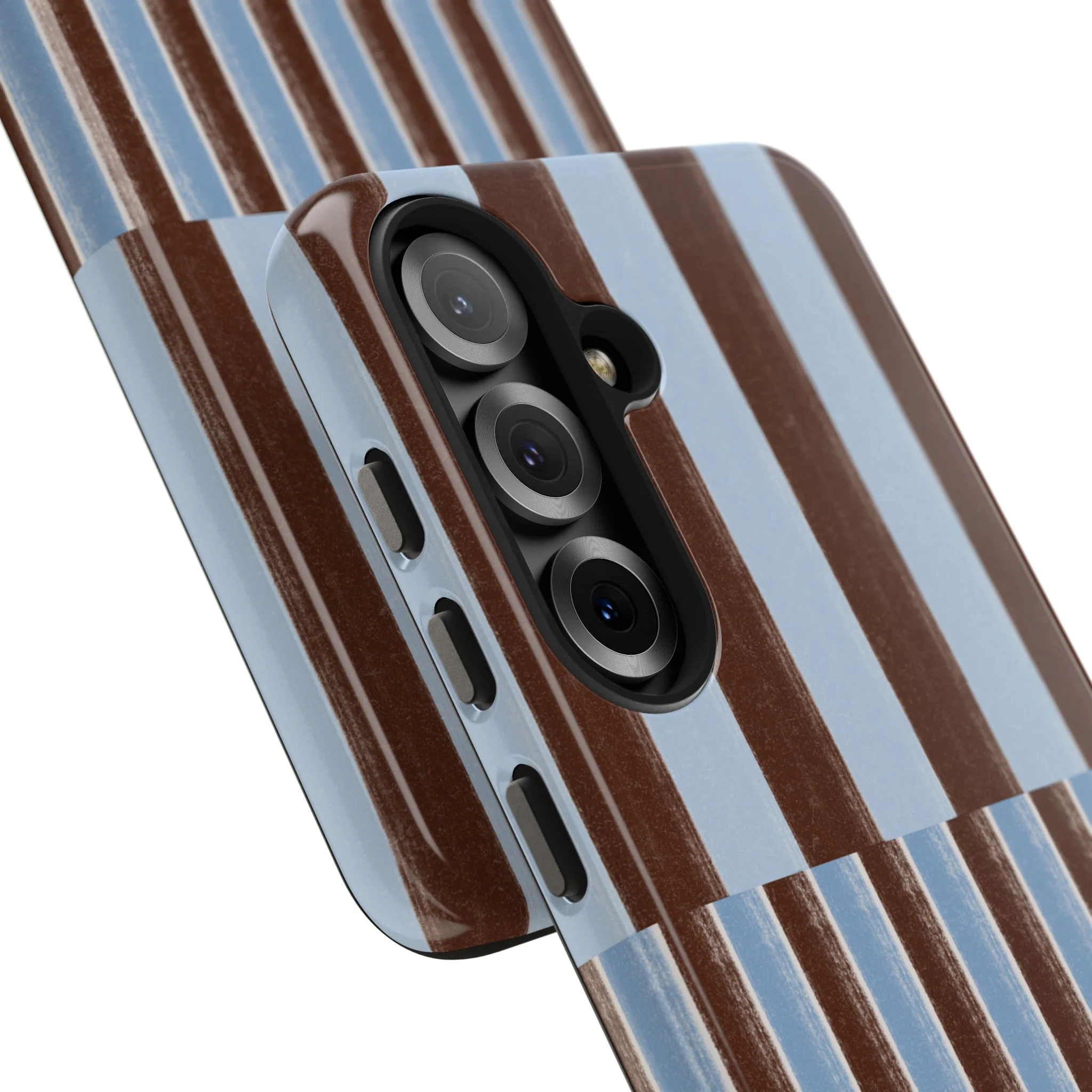 January Blue & Brown Phone Case - Image 102