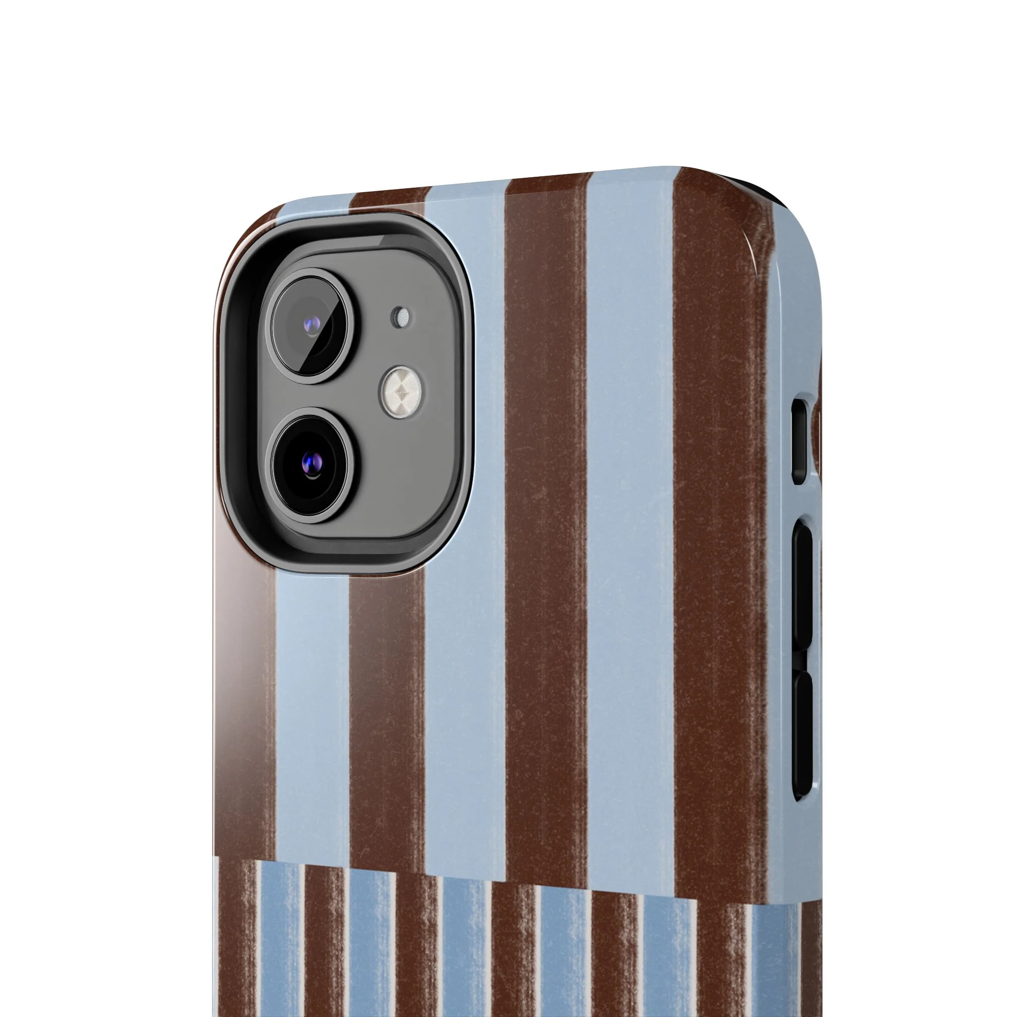 January Blue & Brown Phone Case - Image 47