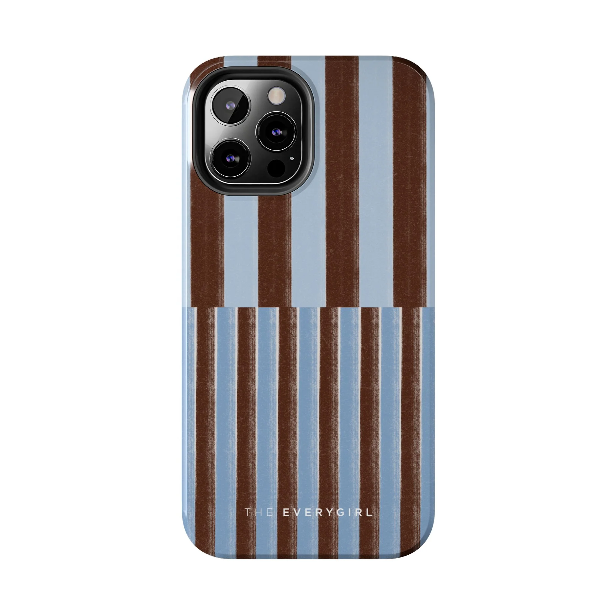 January Blue & Brown Phone Case - Image 51
