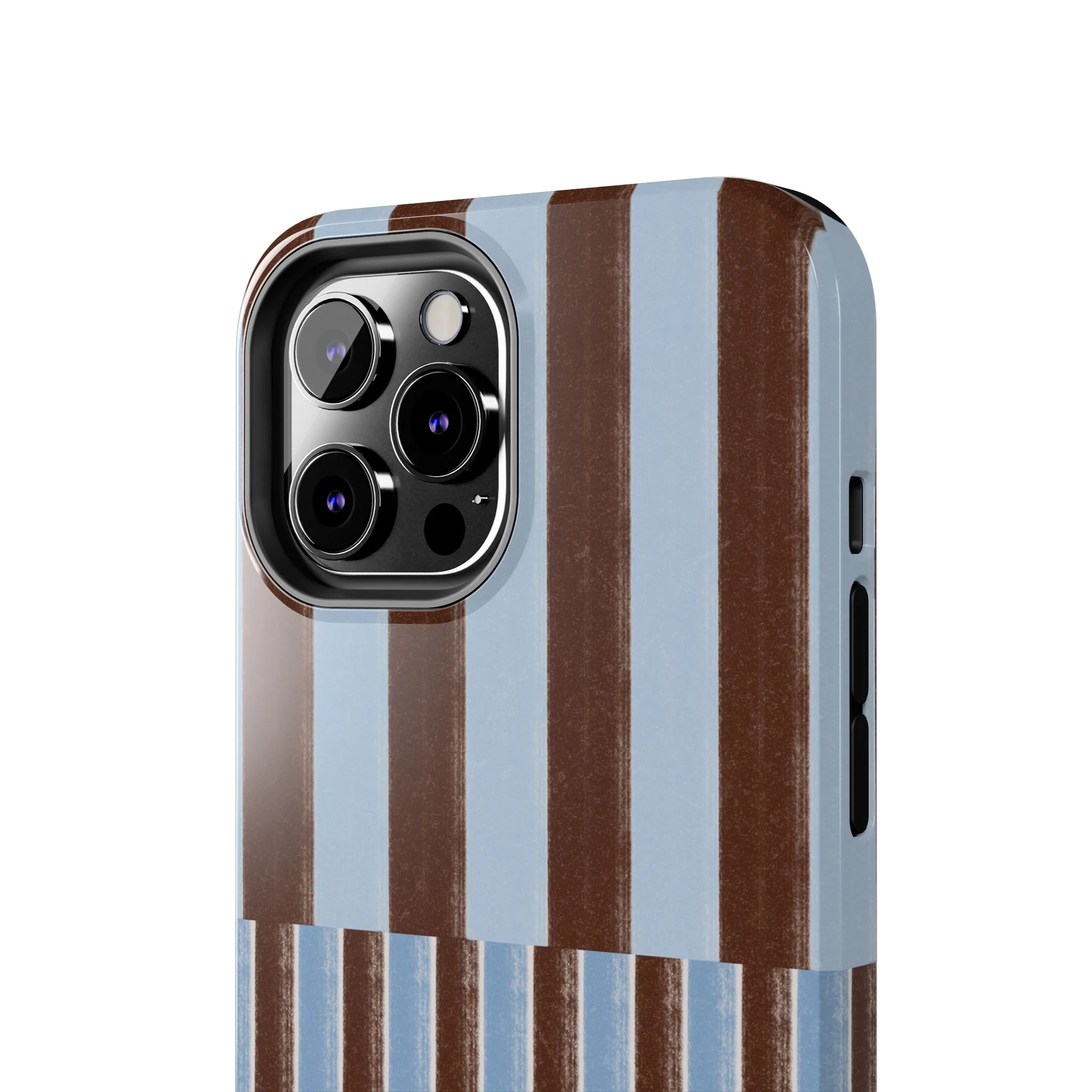 January Blue & Brown Phone Case - Image 53