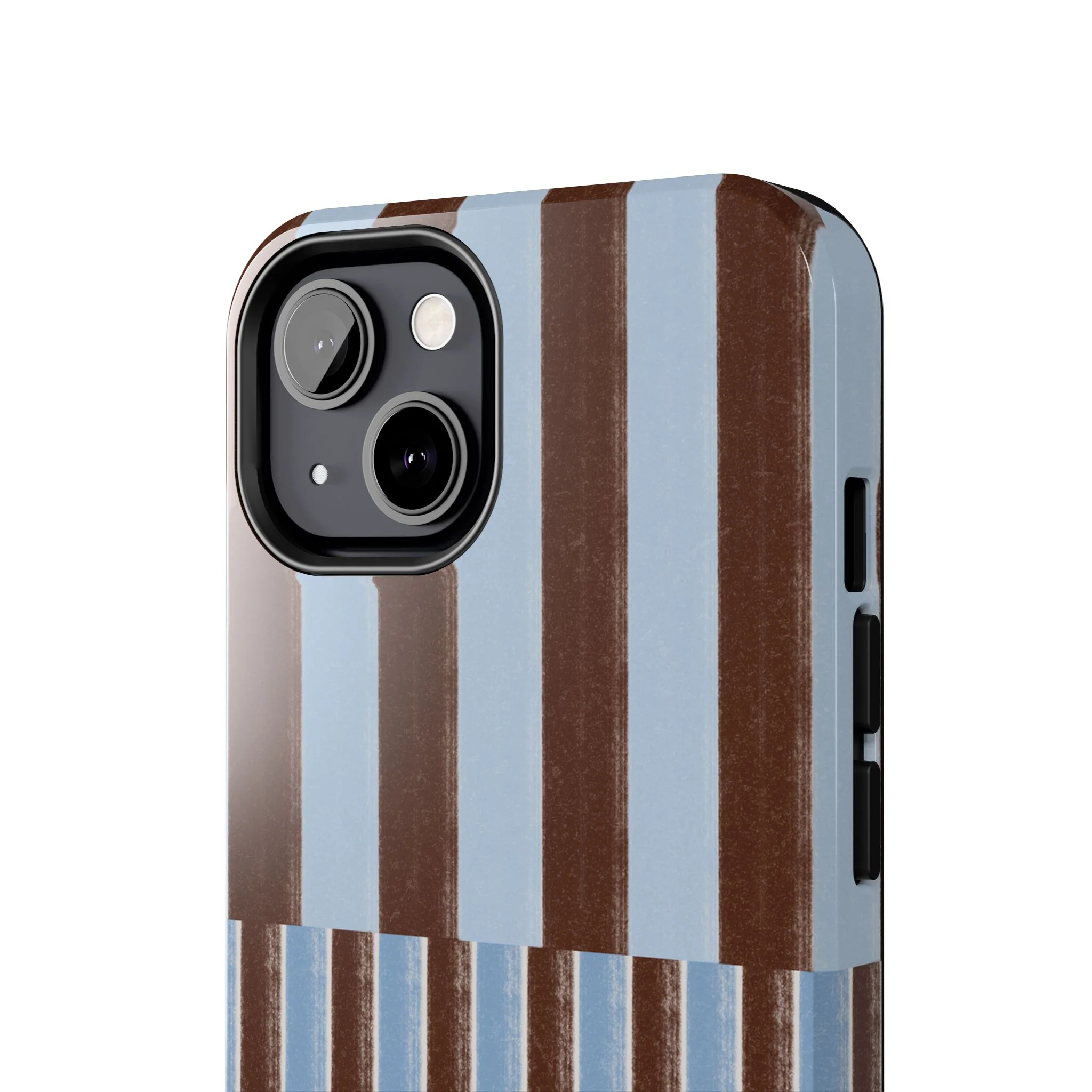 January Blue & Brown Phone Case - Image 56