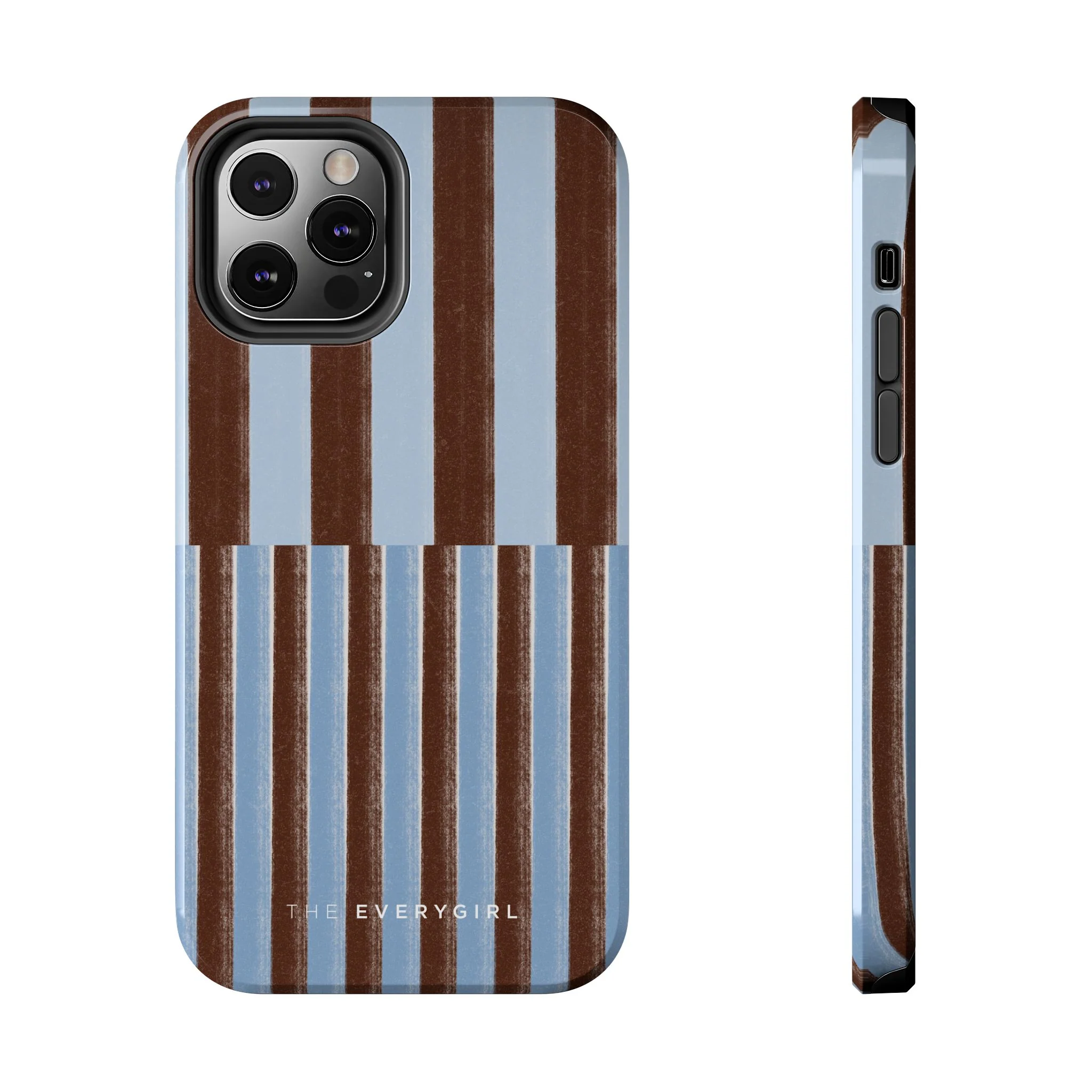 January Blue & Brown Phone Case - Image 6