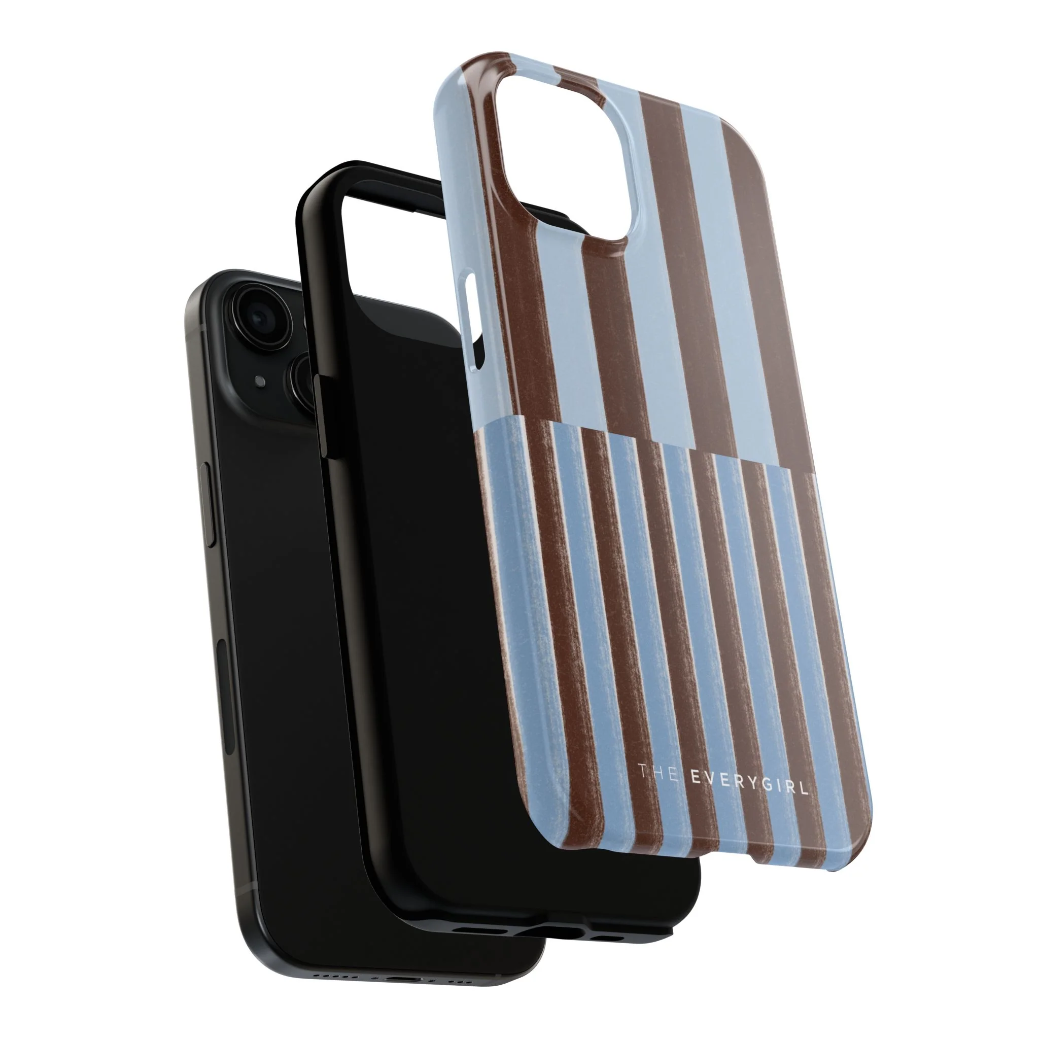 January Blue & Brown Phone Case - Image 72