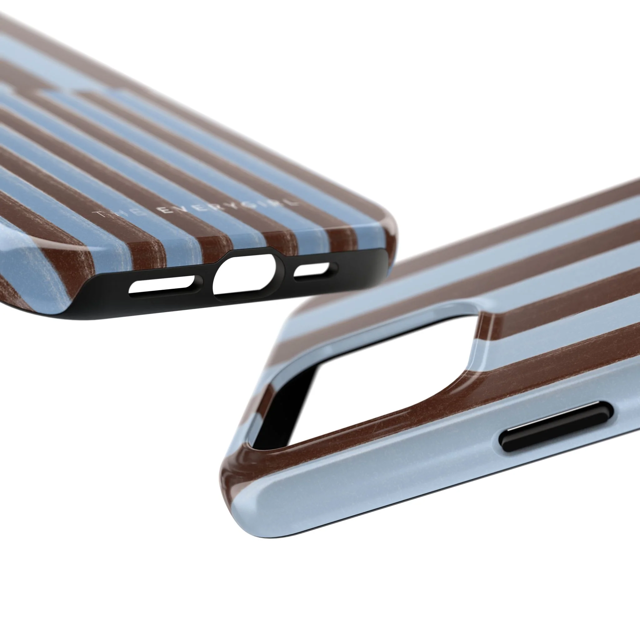 January Blue & Brown Phone Case - Image 80