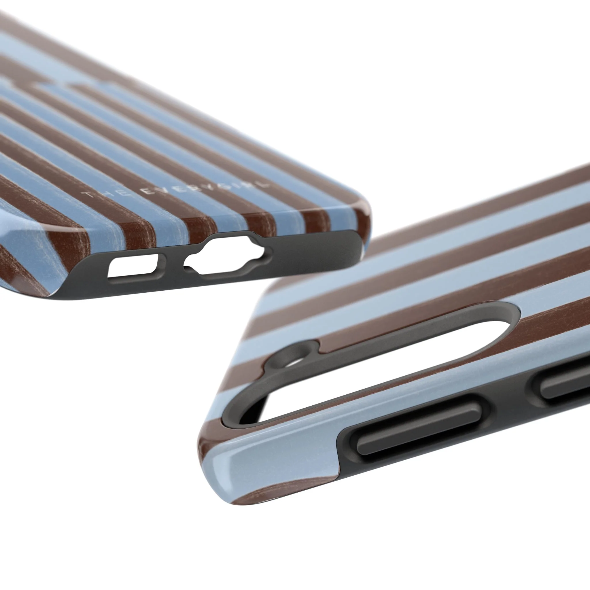 January Blue & Brown Phone Case - Image 86