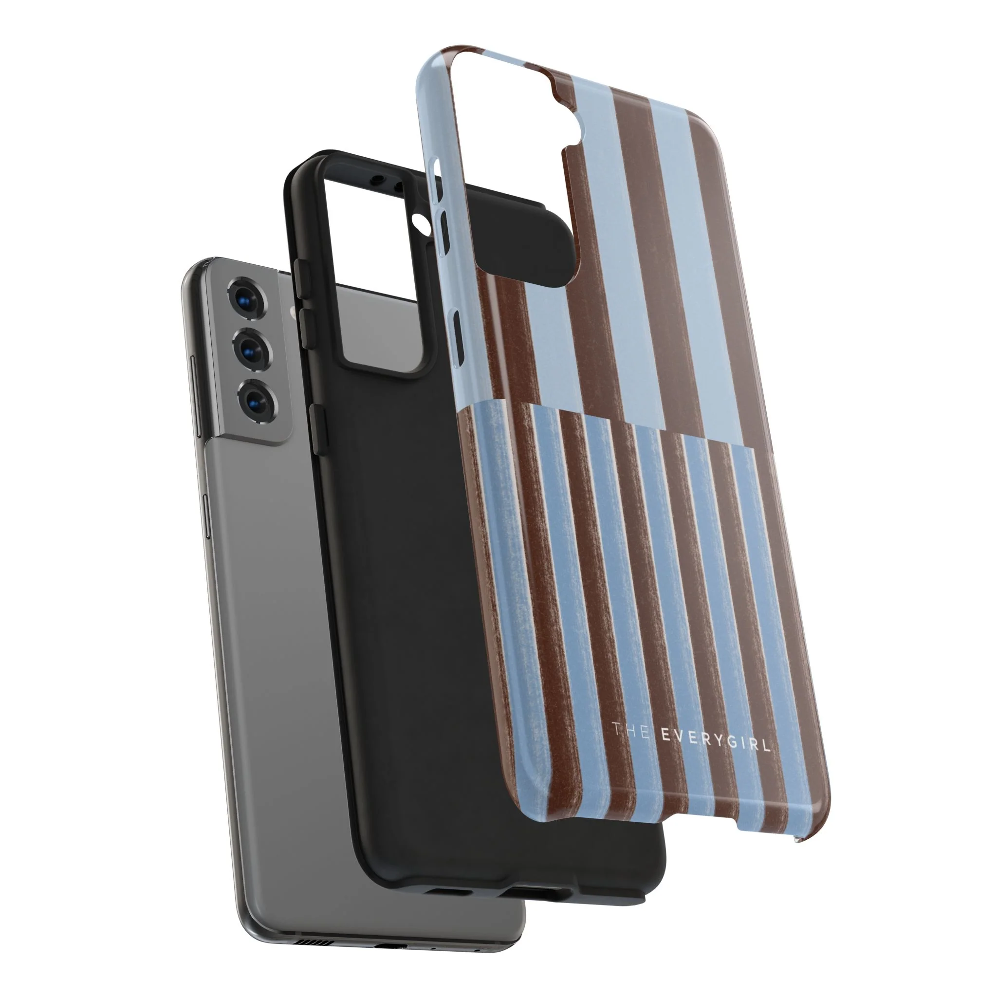 January Blue & Brown Phone Case - Image 93