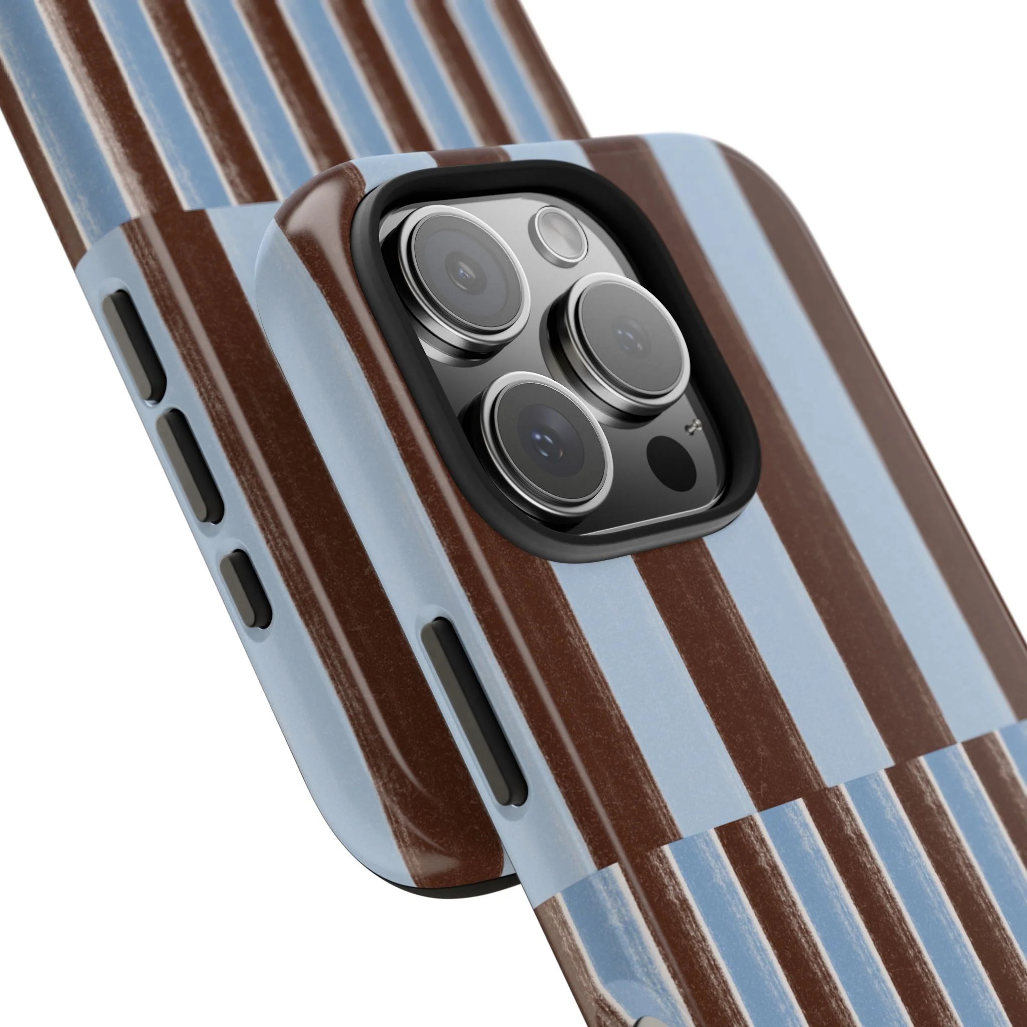January Blue & Brown Phone Case - Image 94