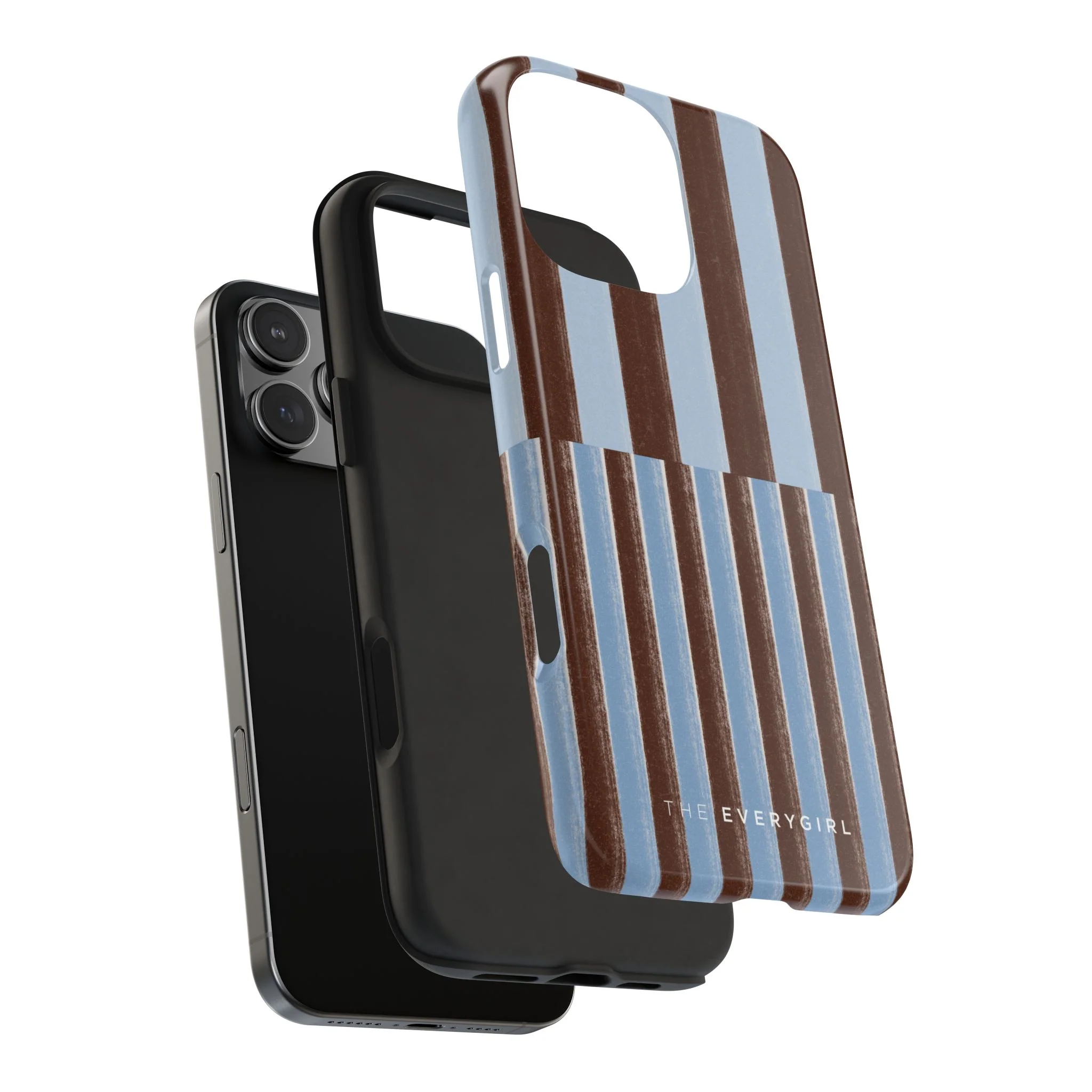 January Blue & Brown Phone Case - Image 97