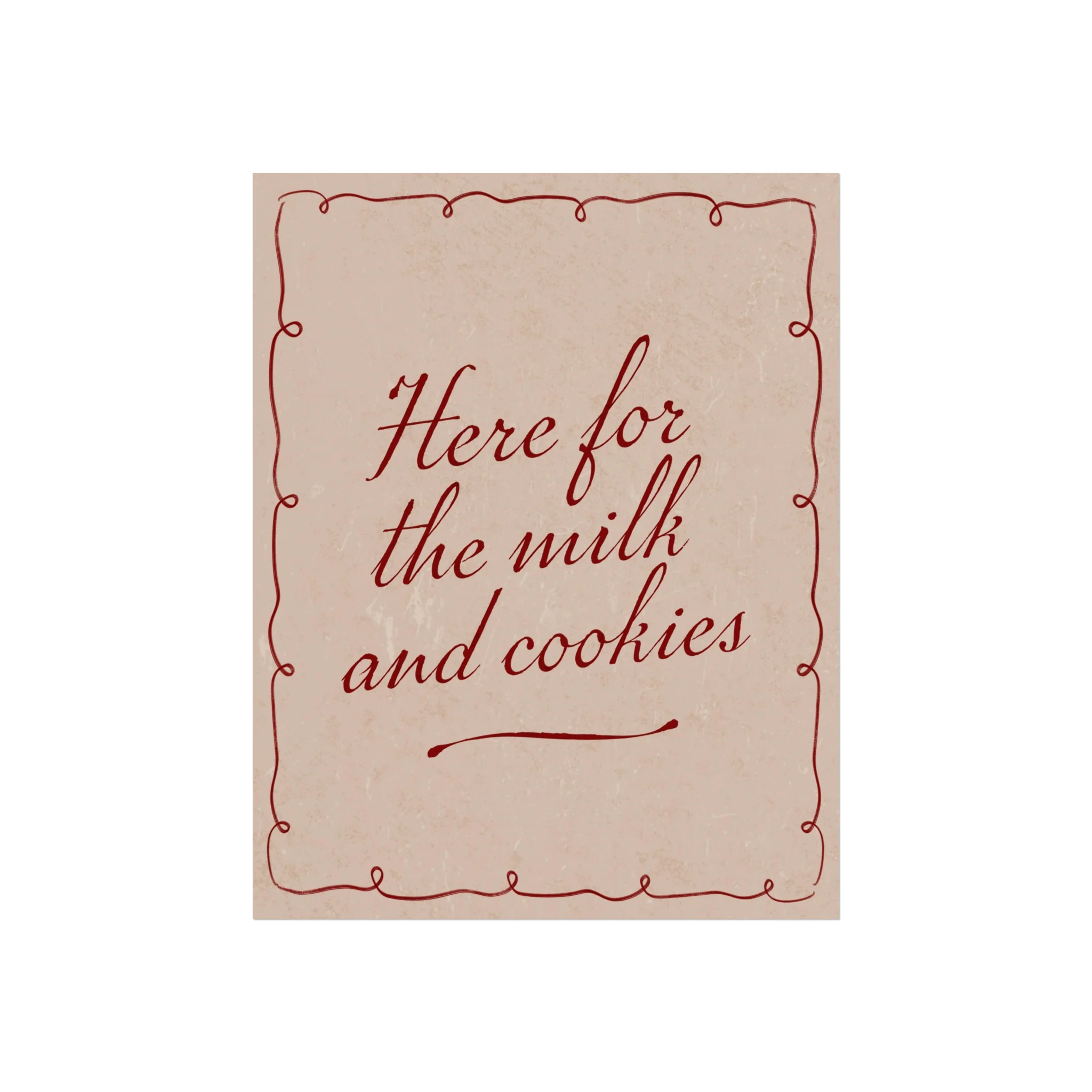 Milk & Cookies Wall Art Print - Image 5