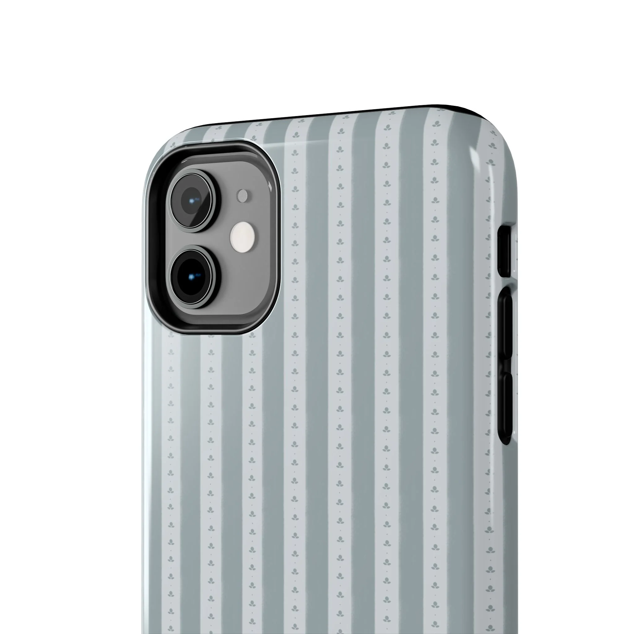 Muted Blue Stripe IPhone Case - Image 45