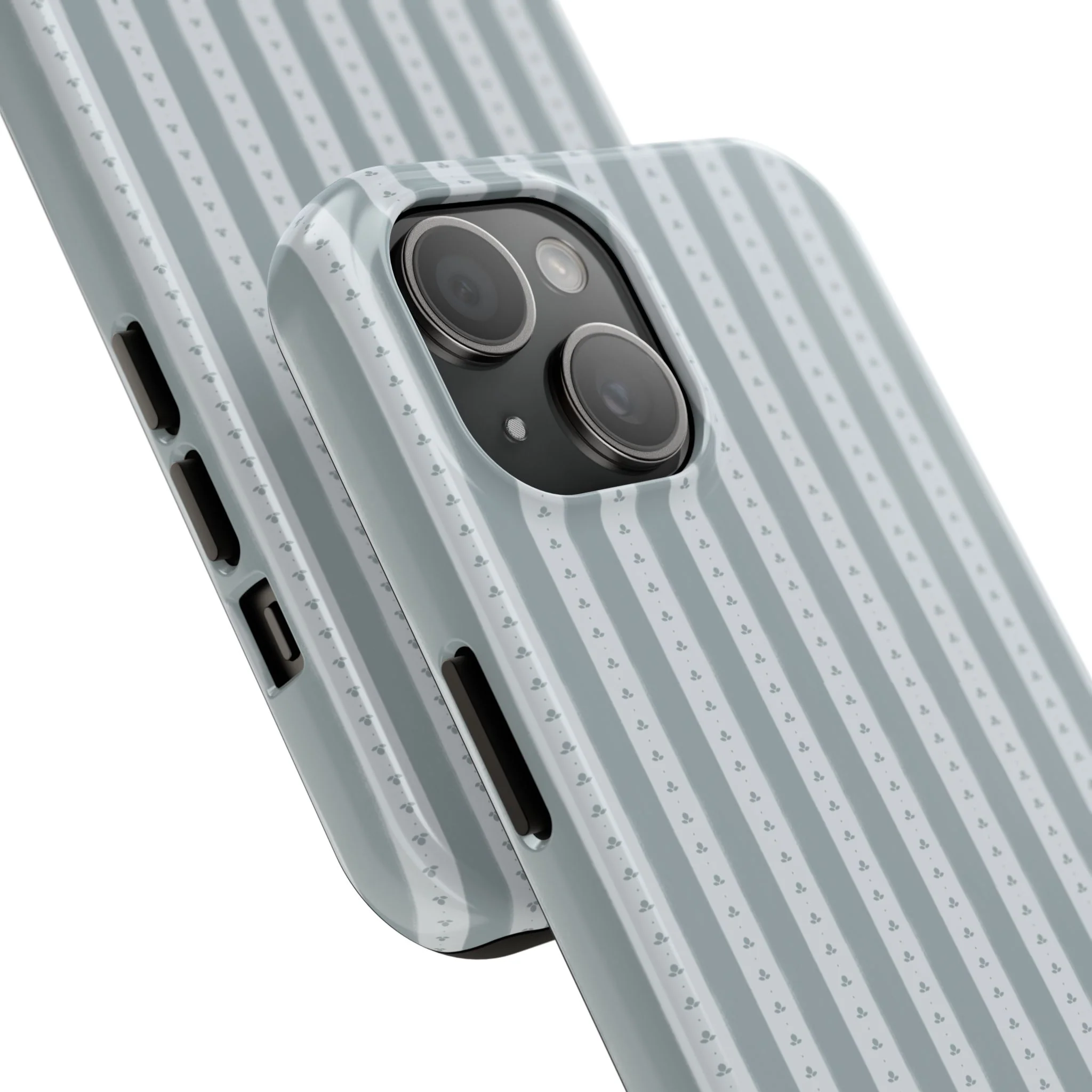 Muted Blue Stripe IPhone Case - Image 80