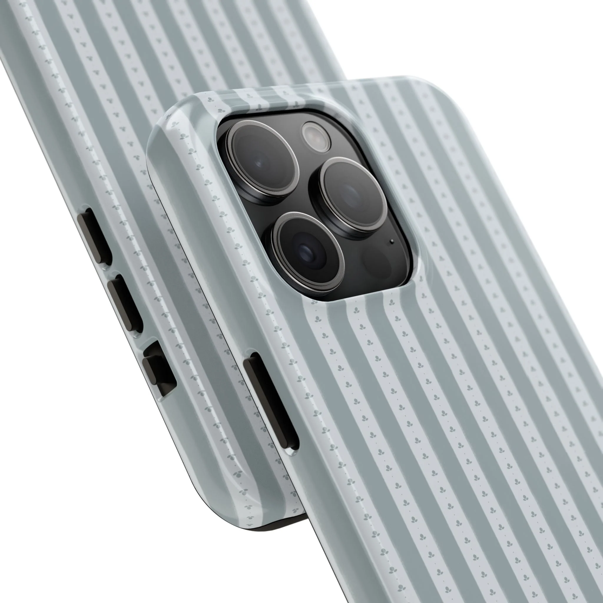 Muted Blue Stripe IPhone Case - Image 89