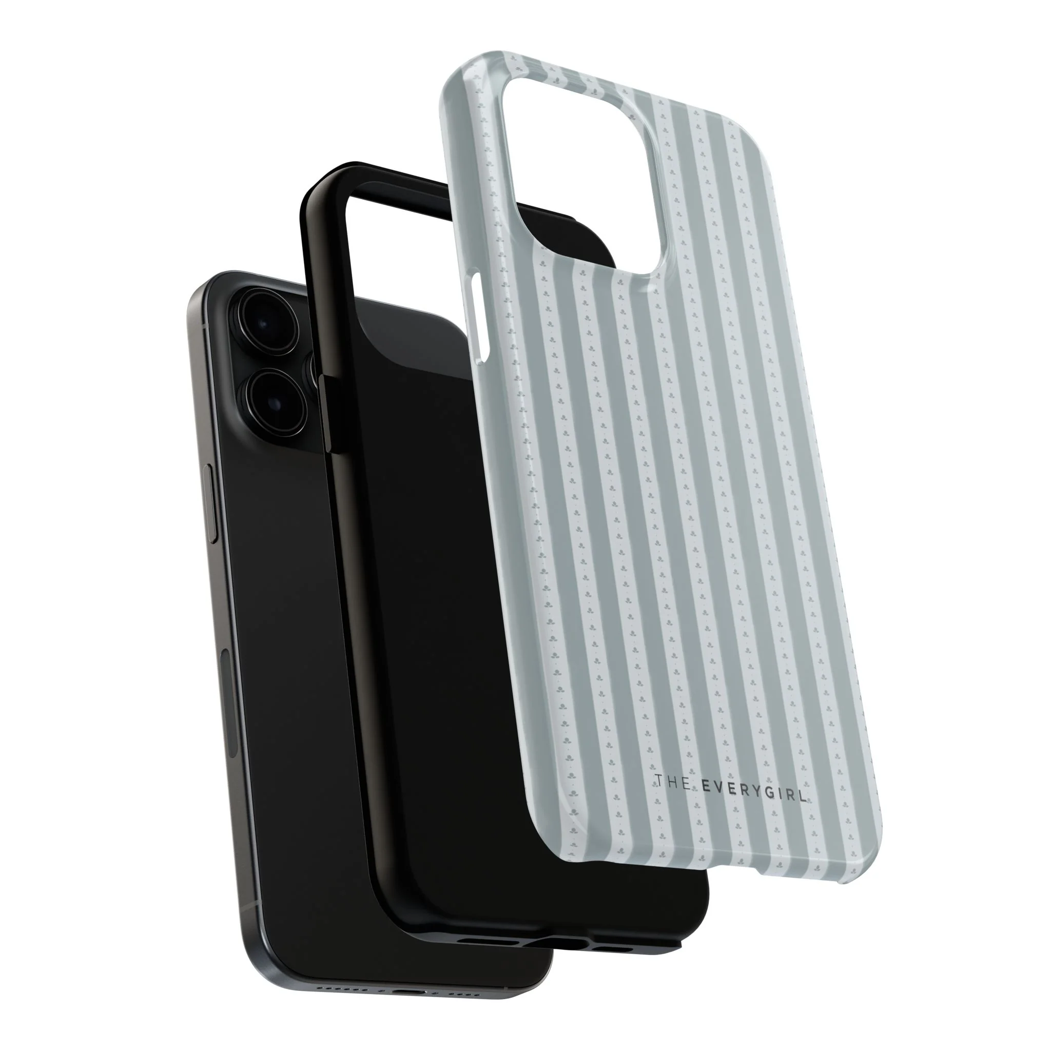 Muted Blue Stripe IPhone Case - Image 91