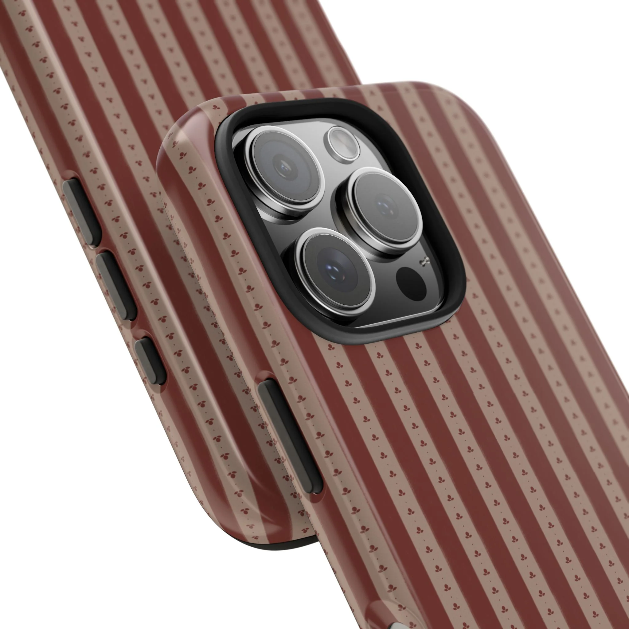 Muted Red Stripe IPhone Case - Image 102