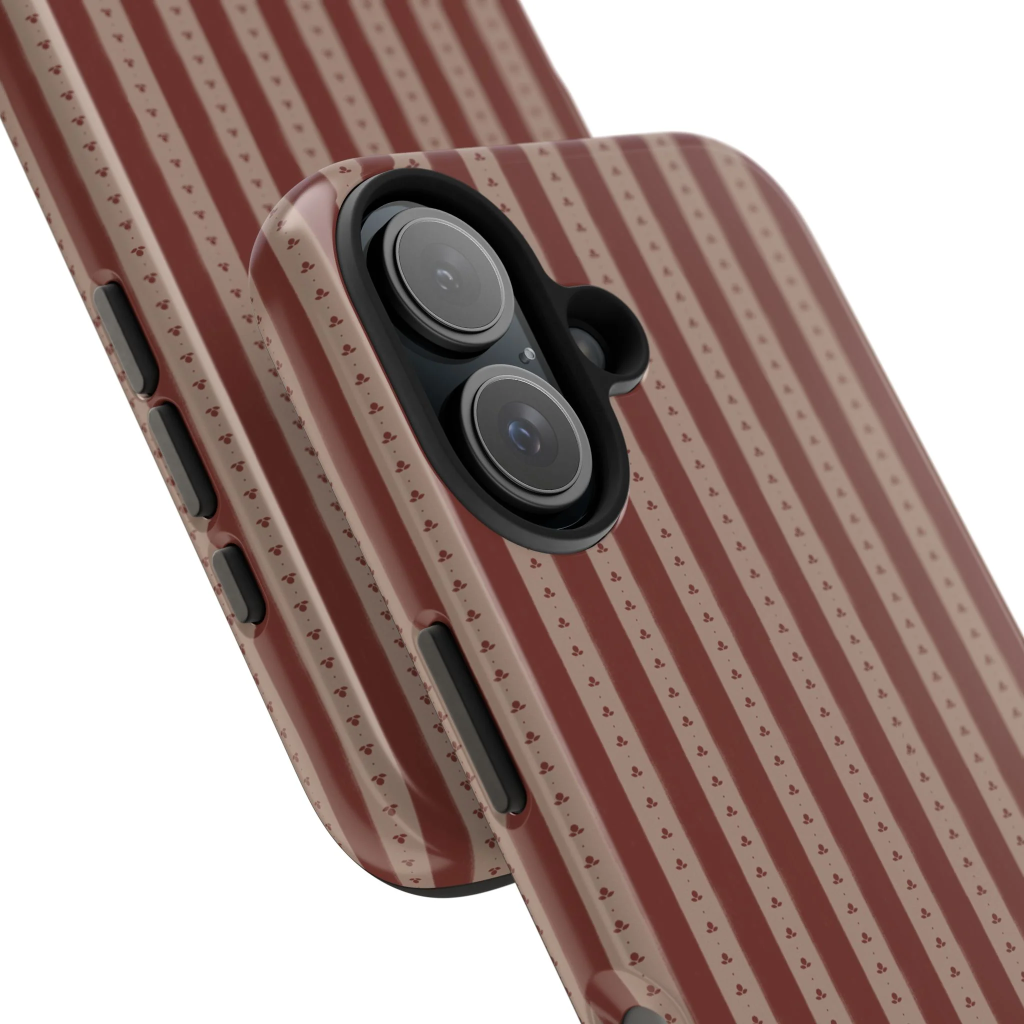 Muted Red Stripe IPhone Case - Image 106