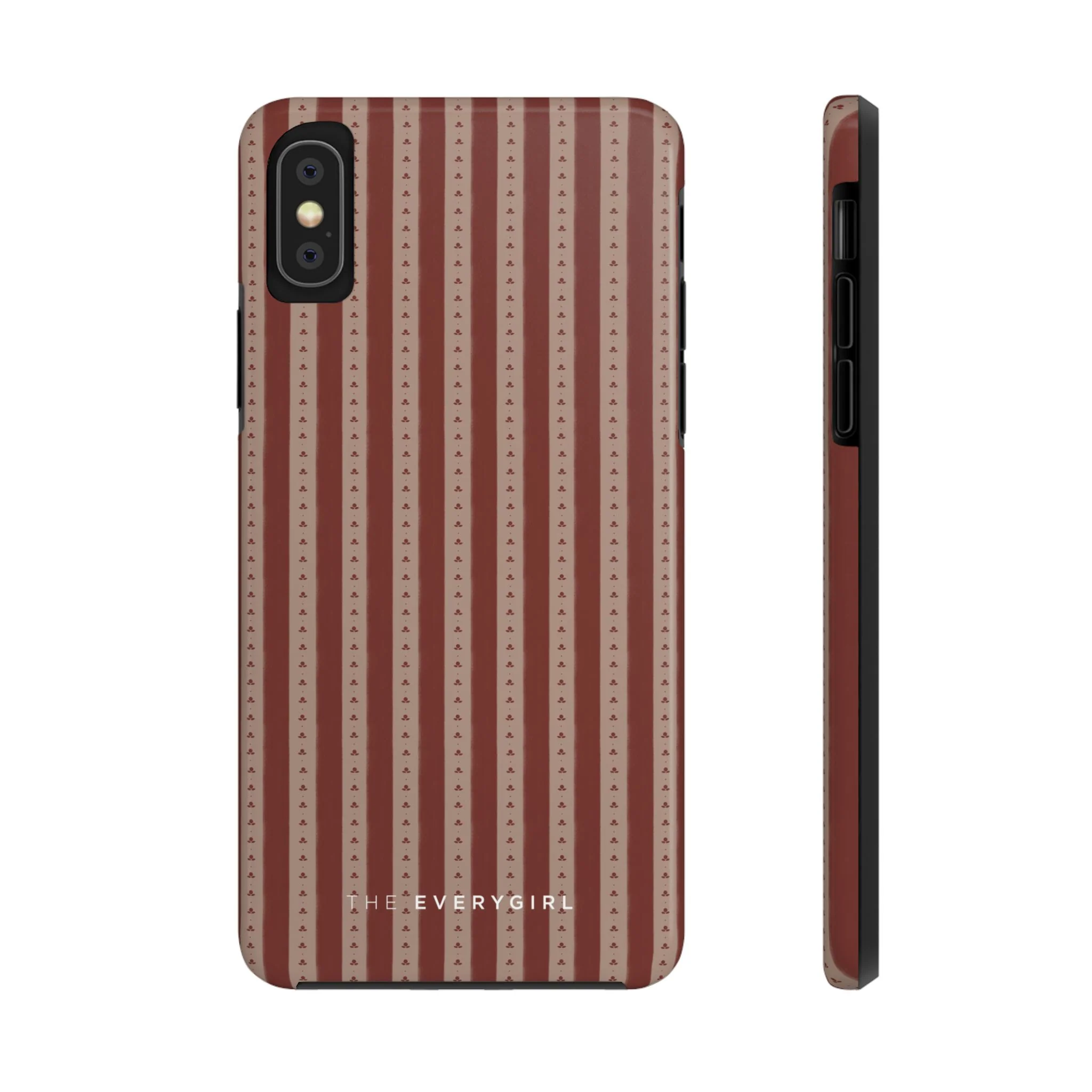 Muted Red Stripe IPhone Case - Image 2