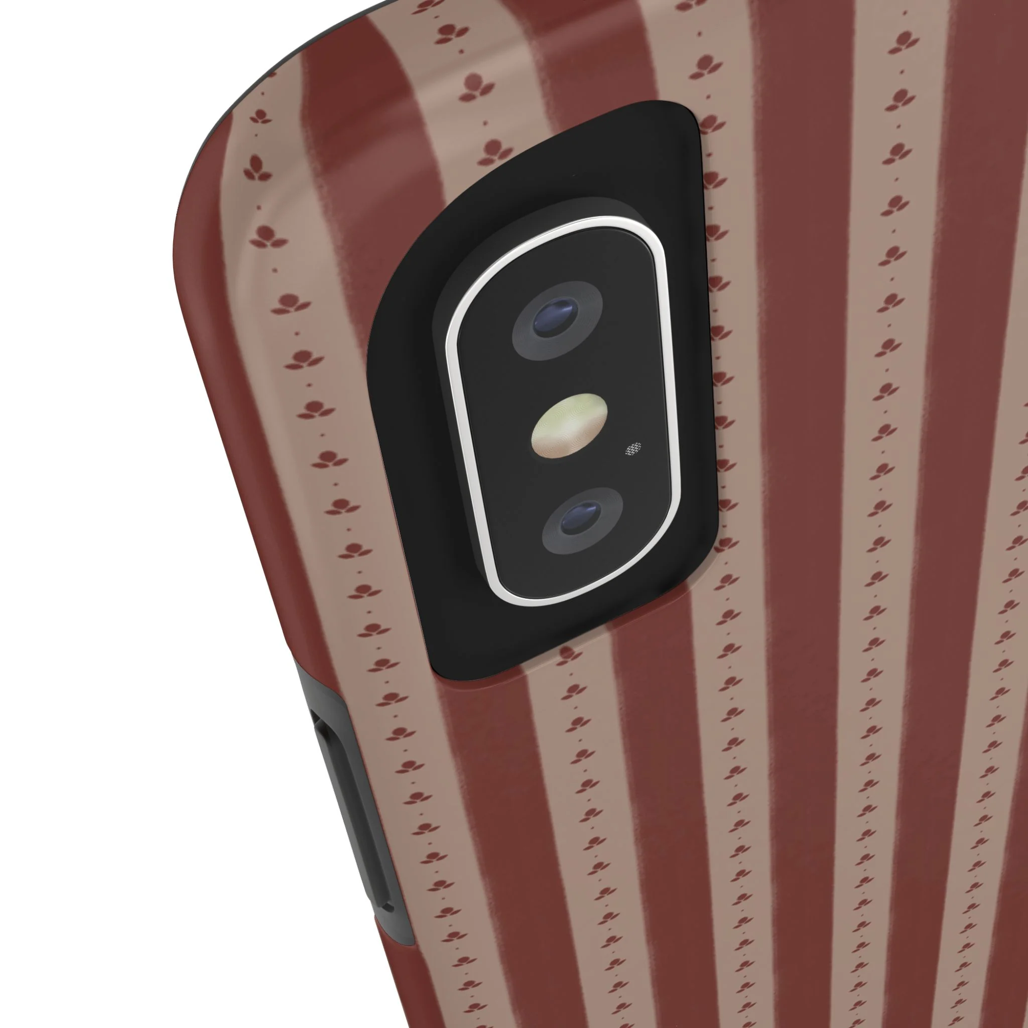Muted Red Stripe IPhone Case - Image 39