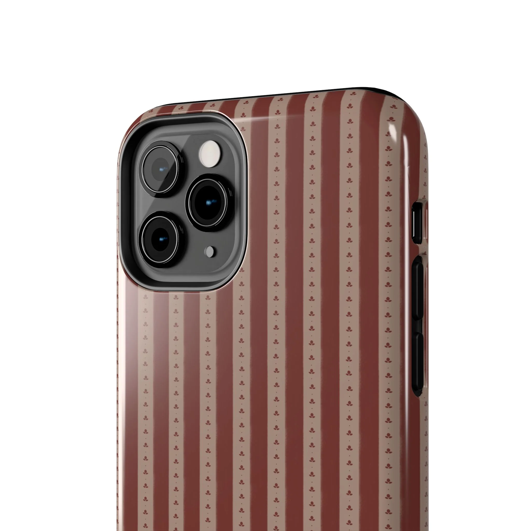 Muted Red Stripe IPhone Case - Image 46