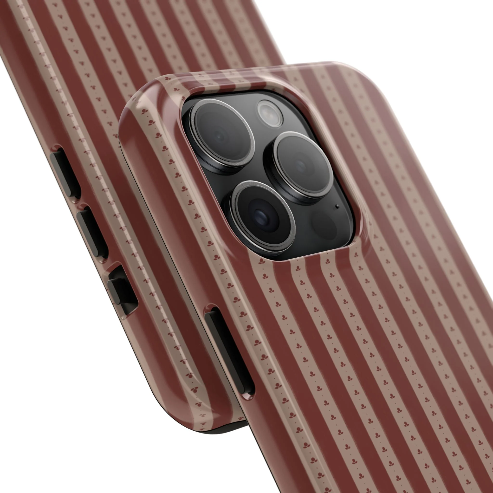 Muted Red Stripe IPhone Case - Image 81