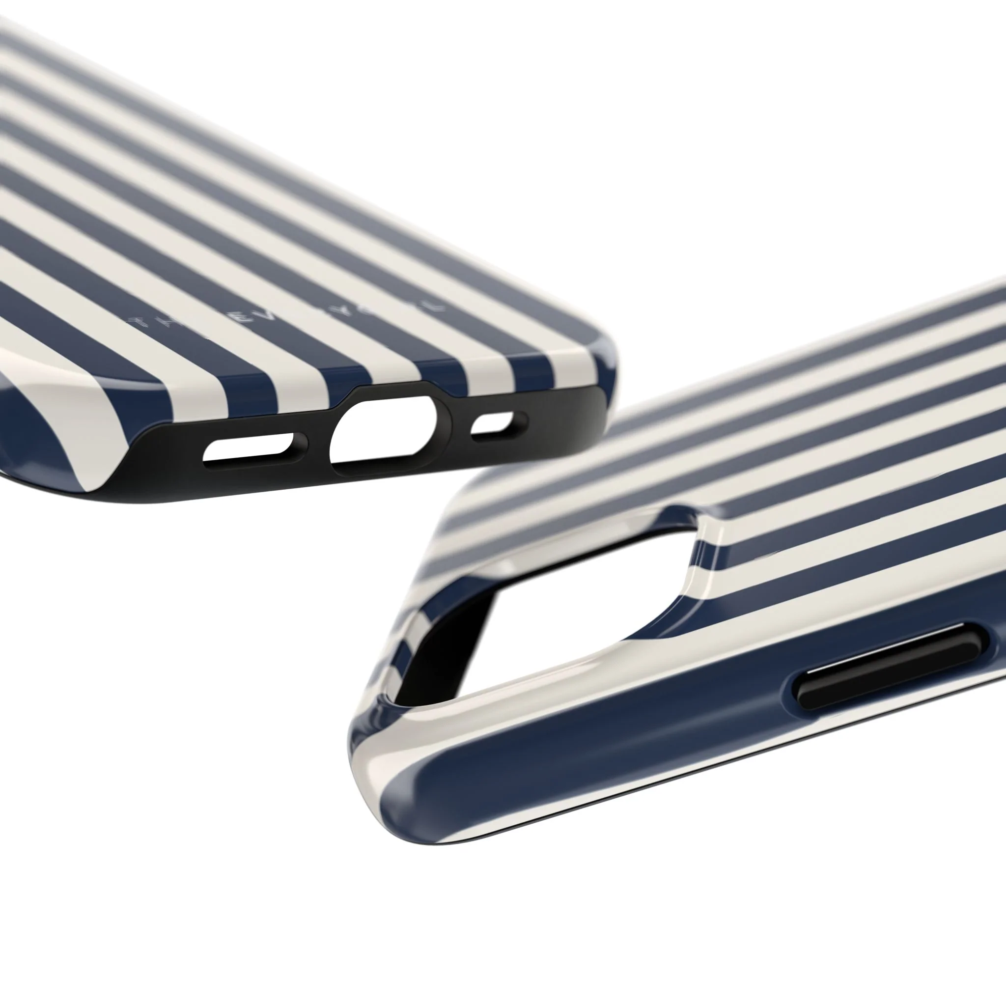 Navy Cabana Stripe Phone Case - Image 12