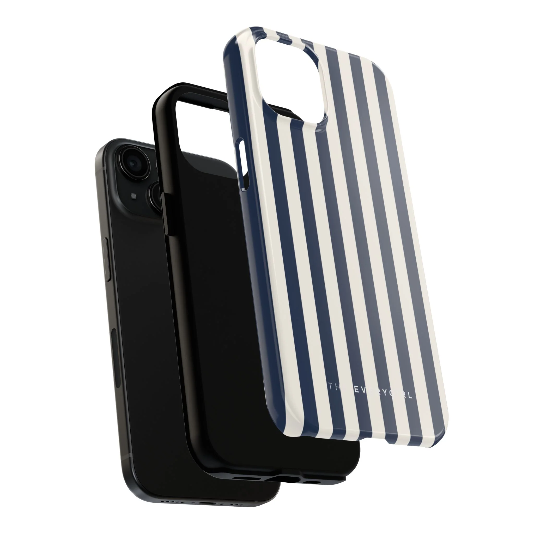 Navy Cabana Stripe Phone Case - Image 13