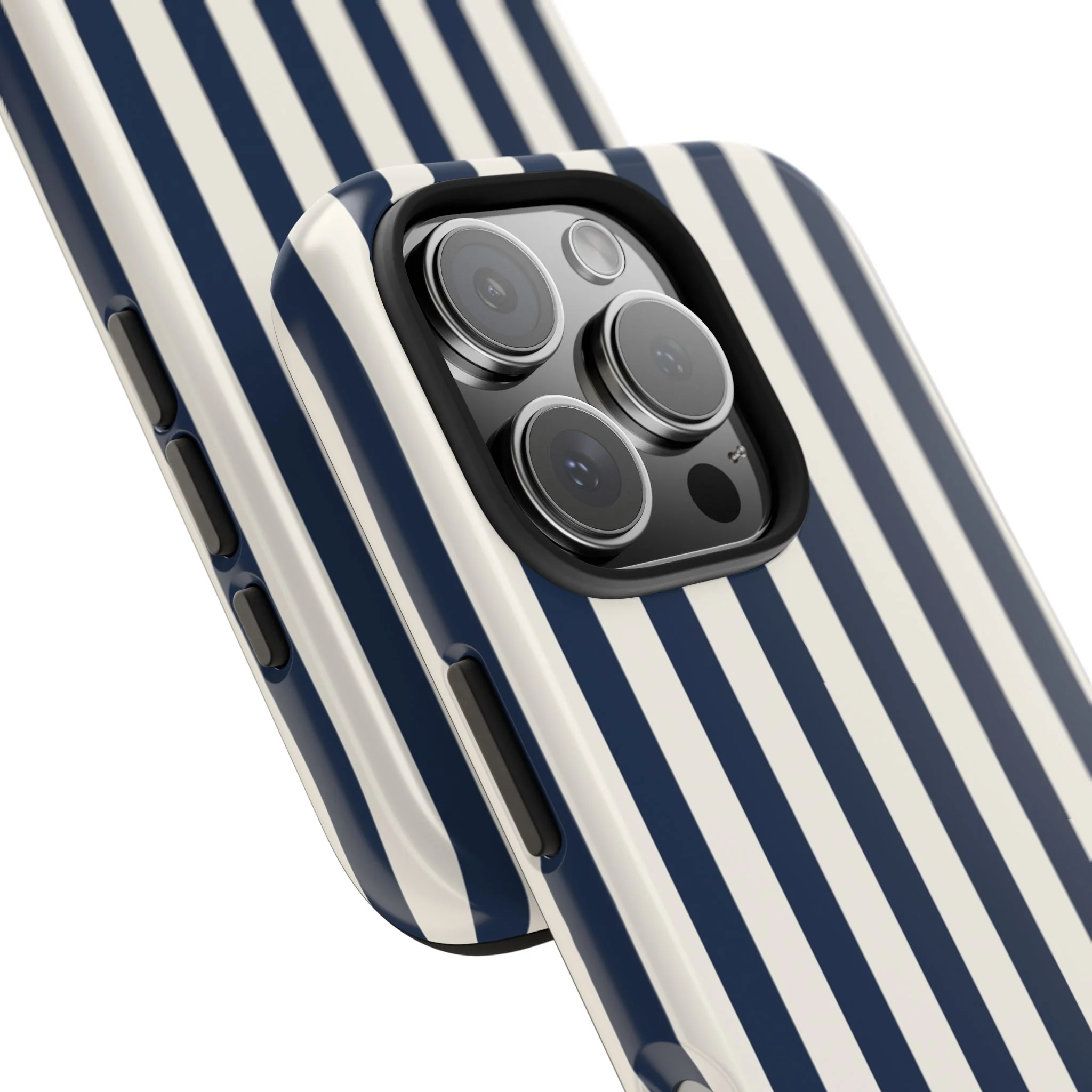 Navy Cabana Stripe Phone Case - Image 17