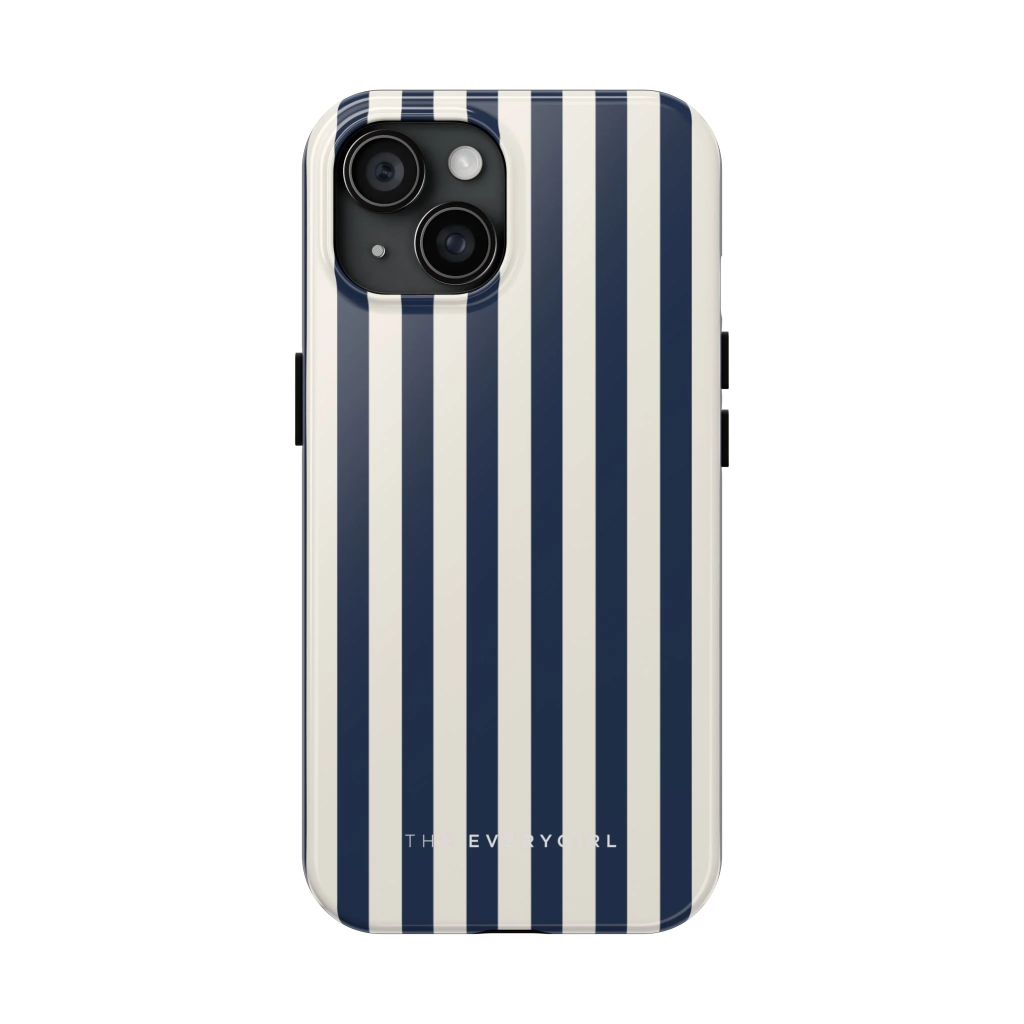 Navy Cabana Stripe Phone Case - Image 2