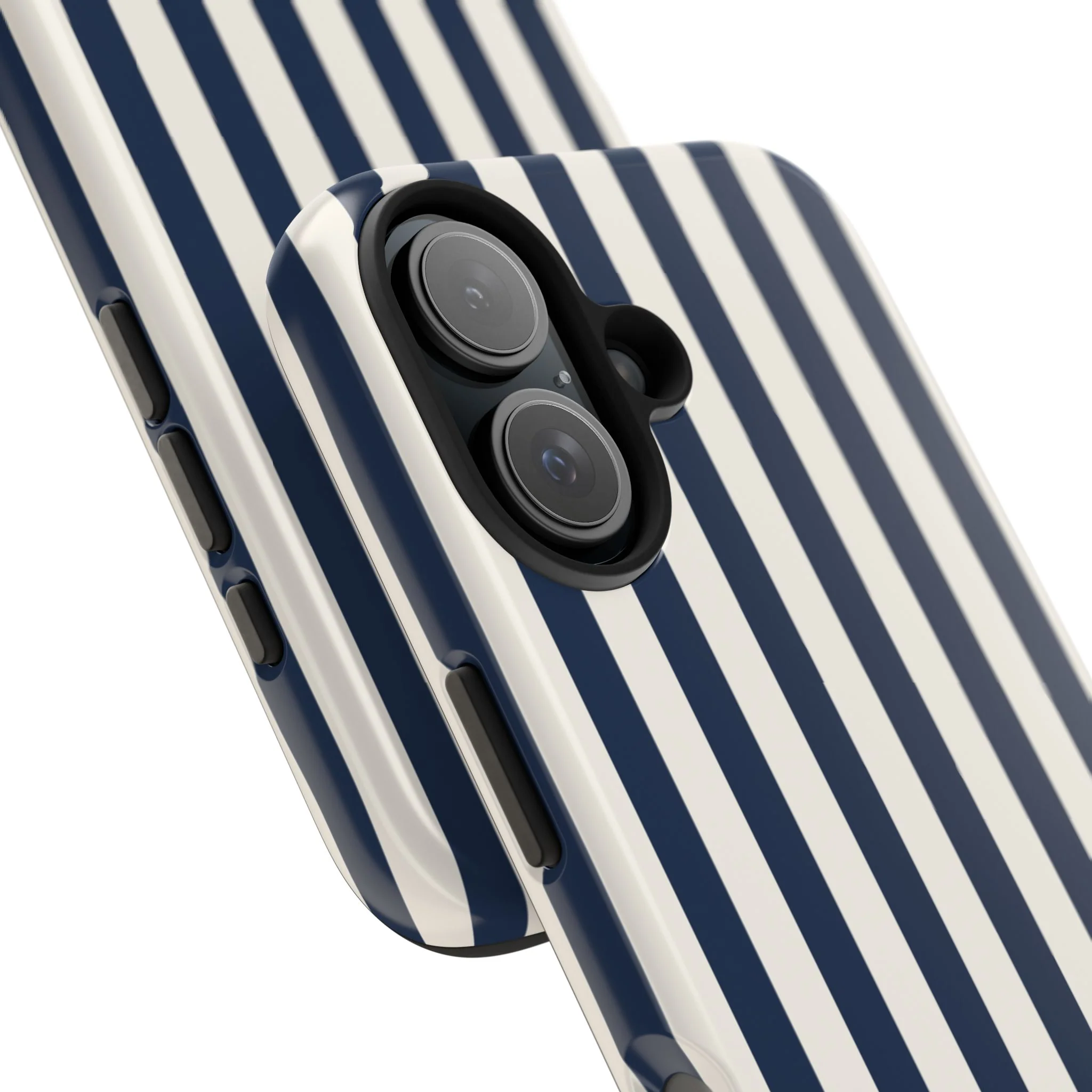 Navy Cabana Stripe Phone Case - Image 21