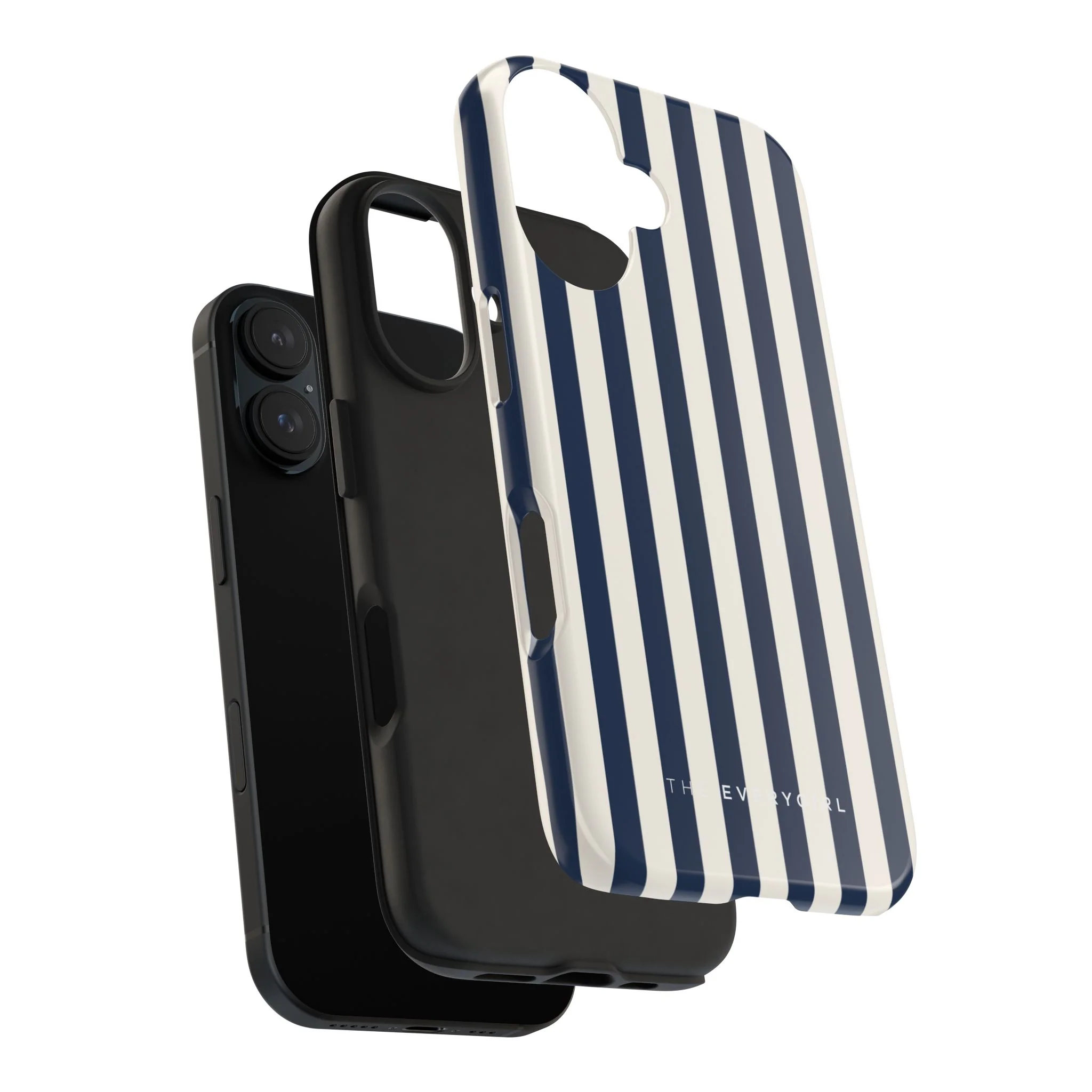 Navy Cabana Stripe Phone Case - Image 22