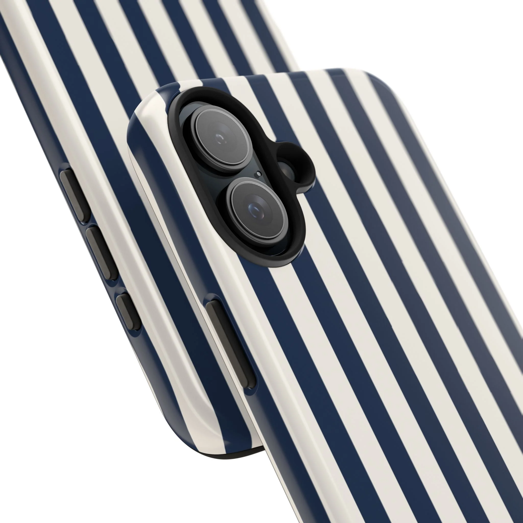 Navy Cabana Stripe Phone Case - Image 23