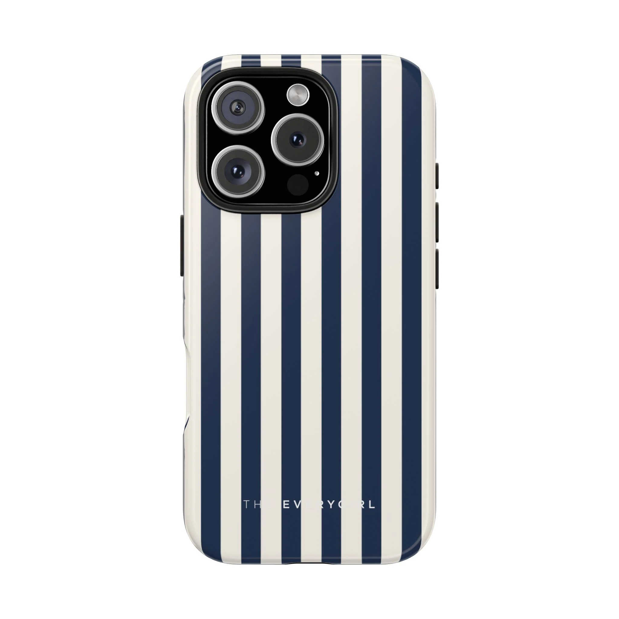 Navy Cabana Stripe Phone Case - Image 4