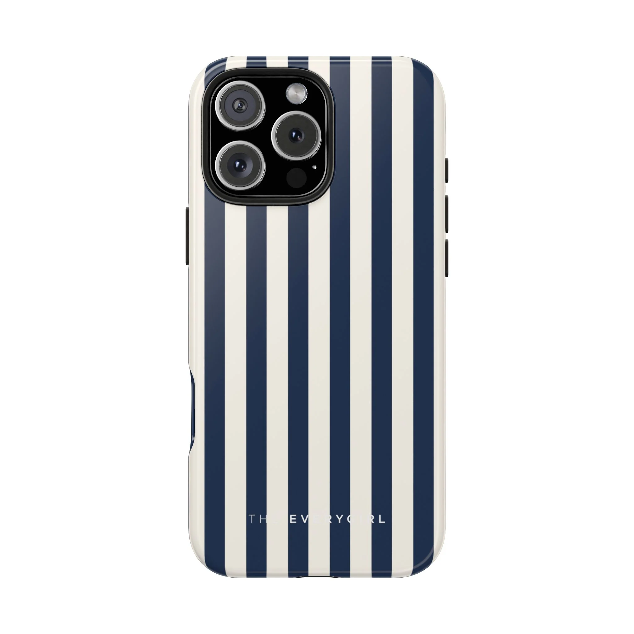 Navy Cabana Stripe Phone Case - Image 5