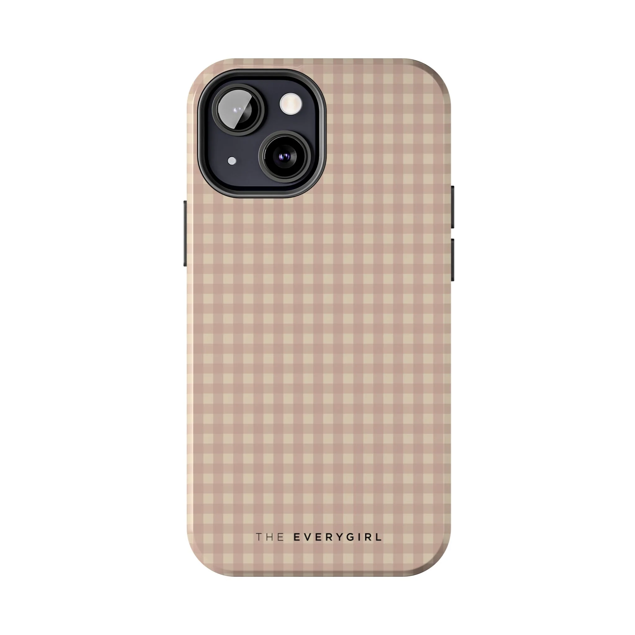 Neutral Blush Gingham IPhone Case - Image 67