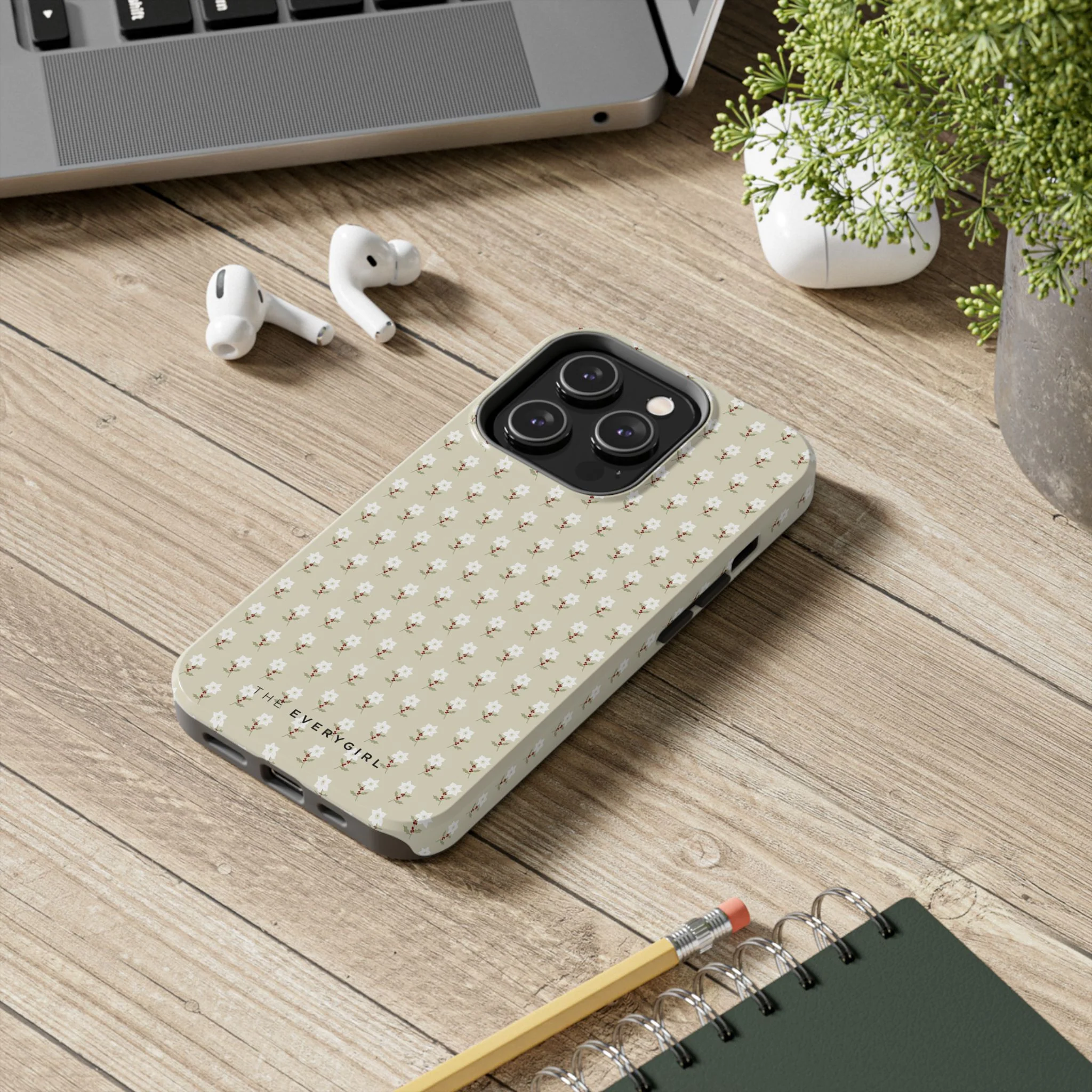 Neutral Tiny Flowers IPhone Case - Image 67