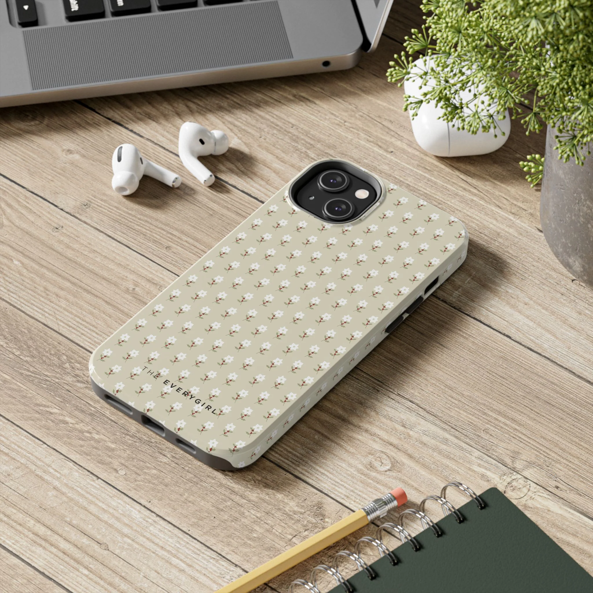 Neutral Tiny Flowers IPhone Case - Image 69