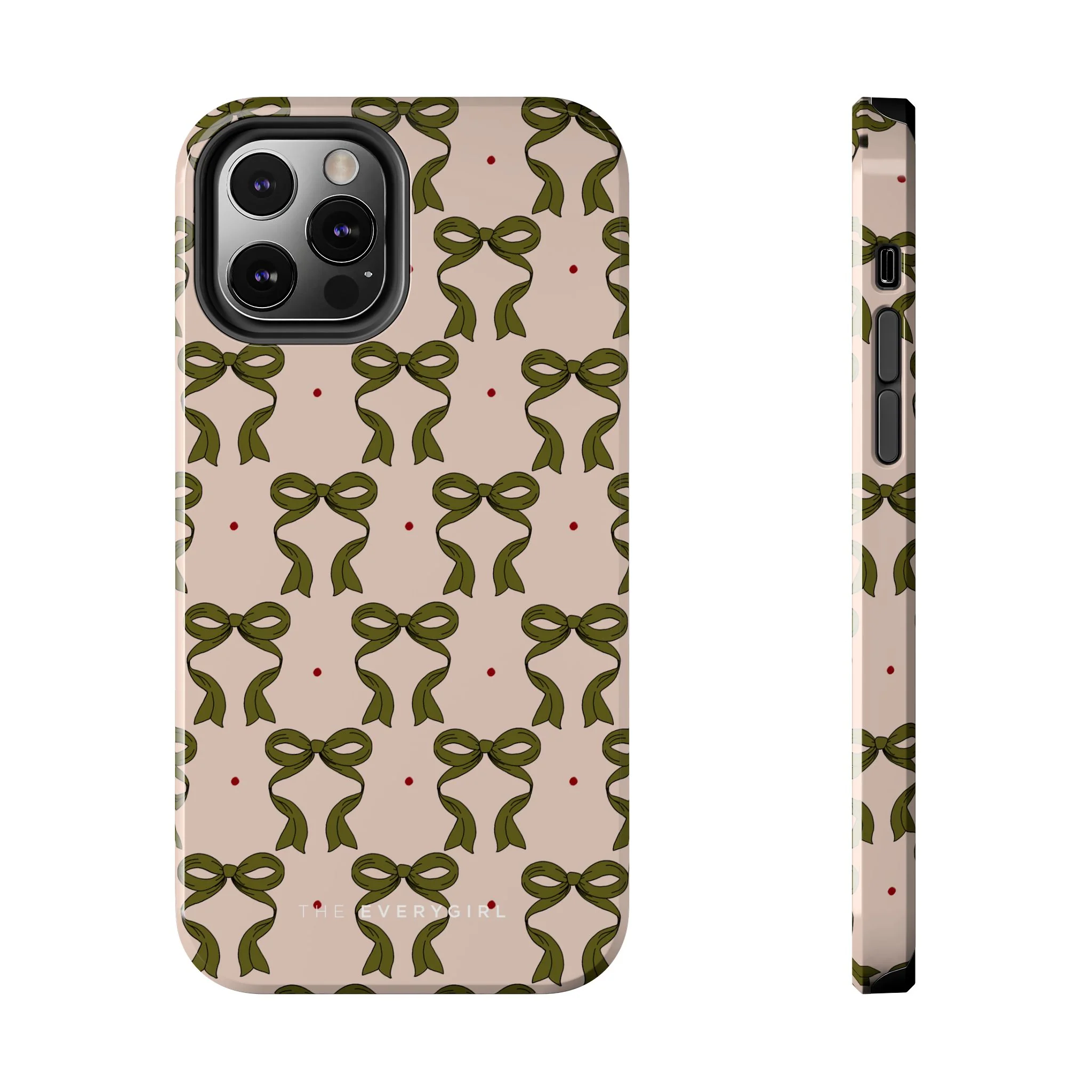 Pink & Green Bows IPhone Case - Image 11