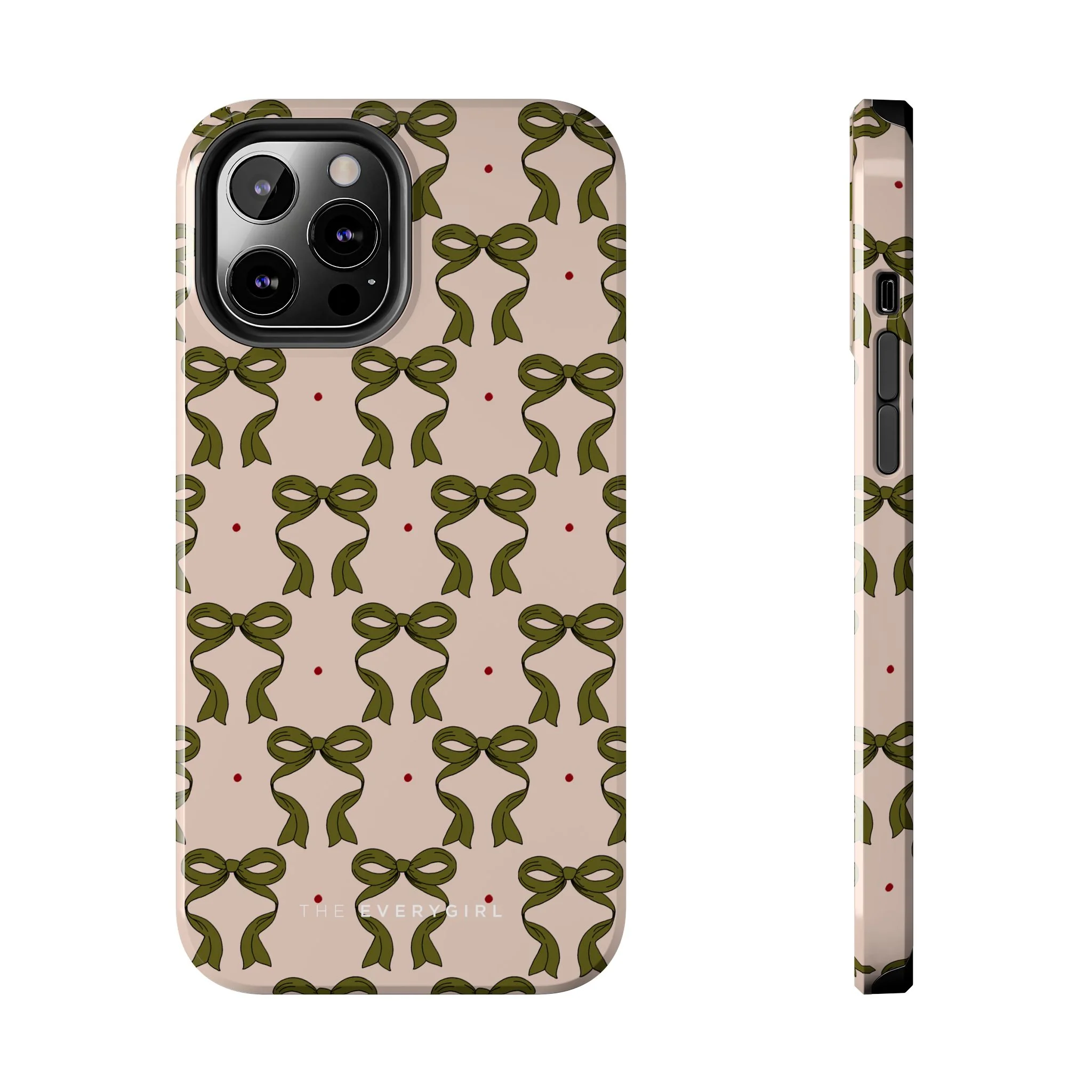 Pink & Green Bows IPhone Case - Image 12