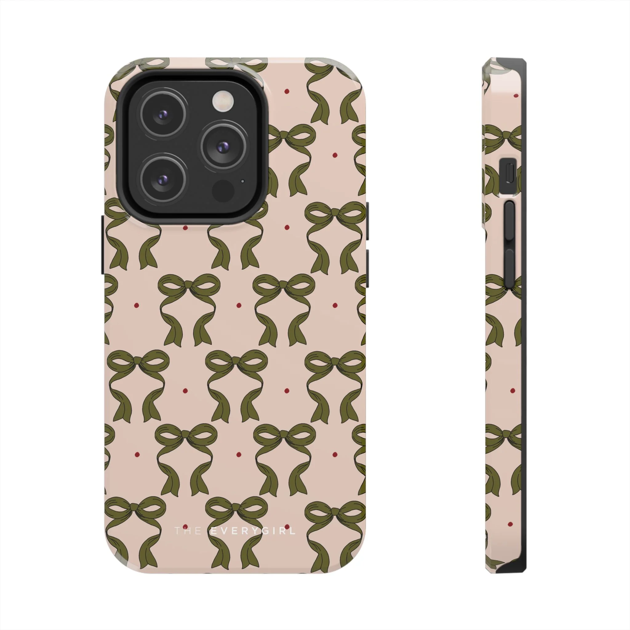 Pink & Green Bows IPhone Case - Image 18