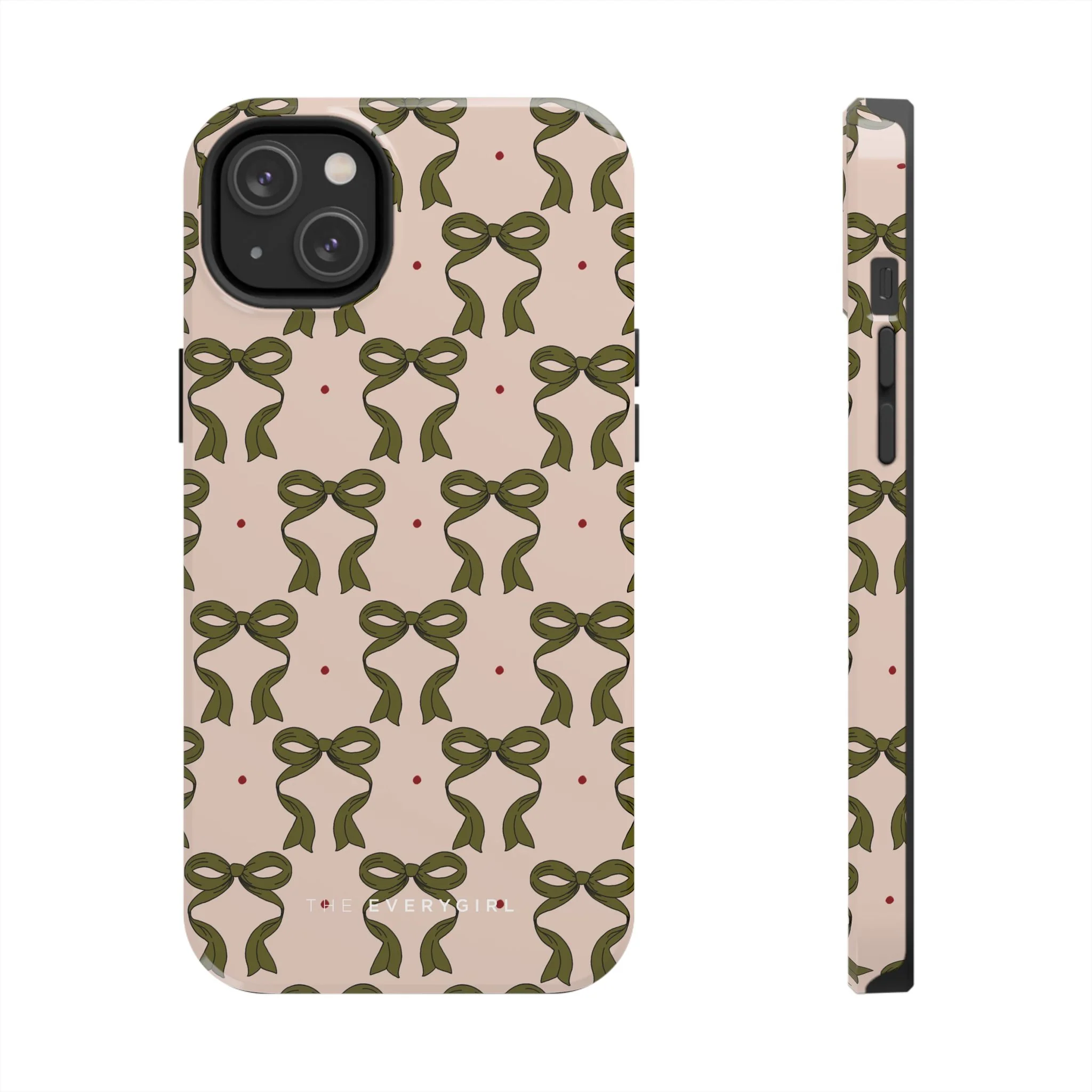 Pink & Green Bows IPhone Case - Image 20