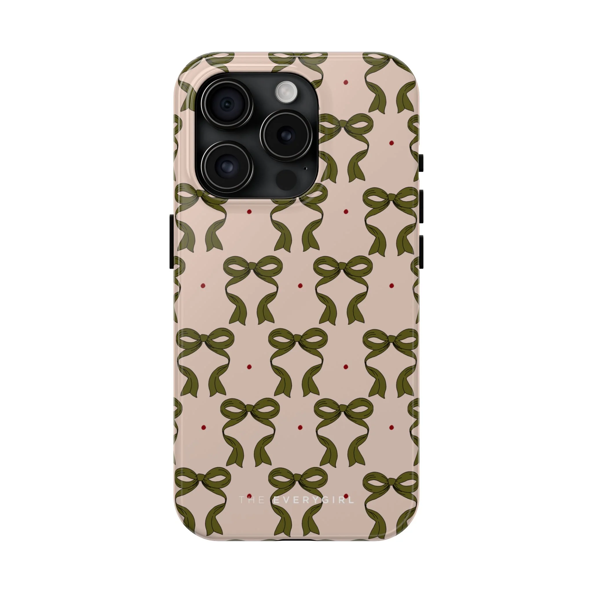 Pink & Green Bows IPhone Case - Image 22